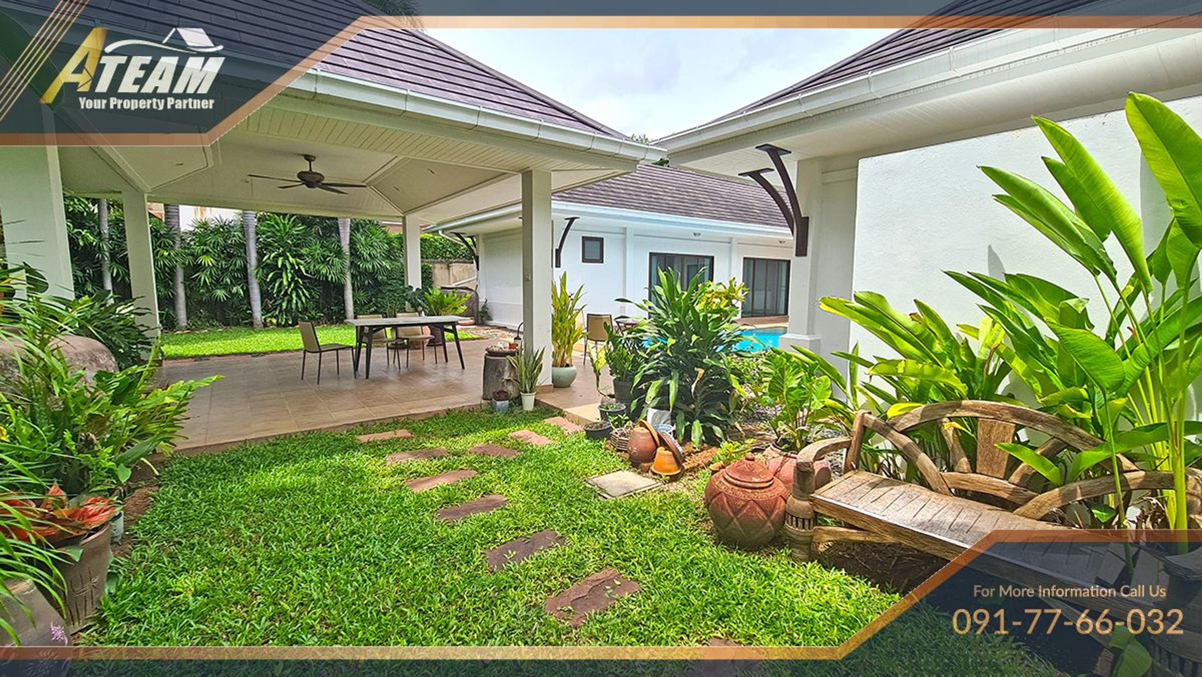 Beautiful Garden Pool Villa for Sale in Khao Tao, Hua Hin thumbnail 20
