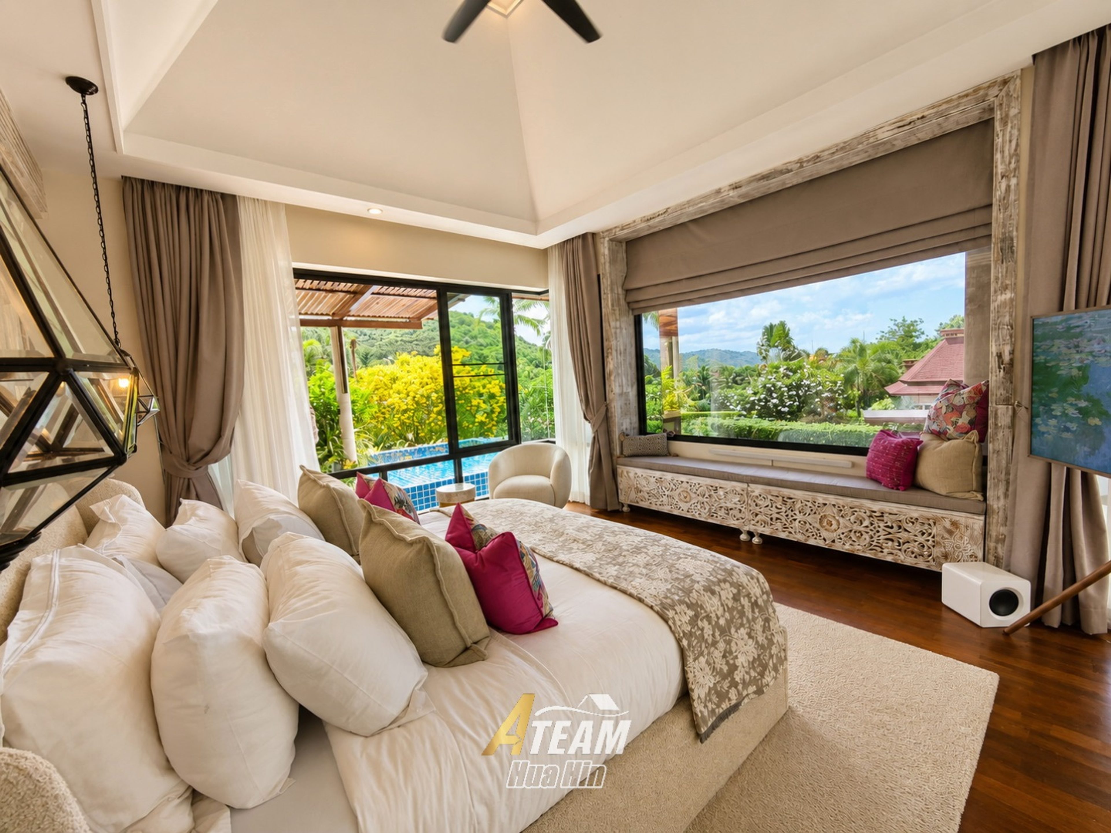 Spacious 3-Bedroom Pool Villa with Mountain Views – Panorama Village, Khao Tao thumbnail 73