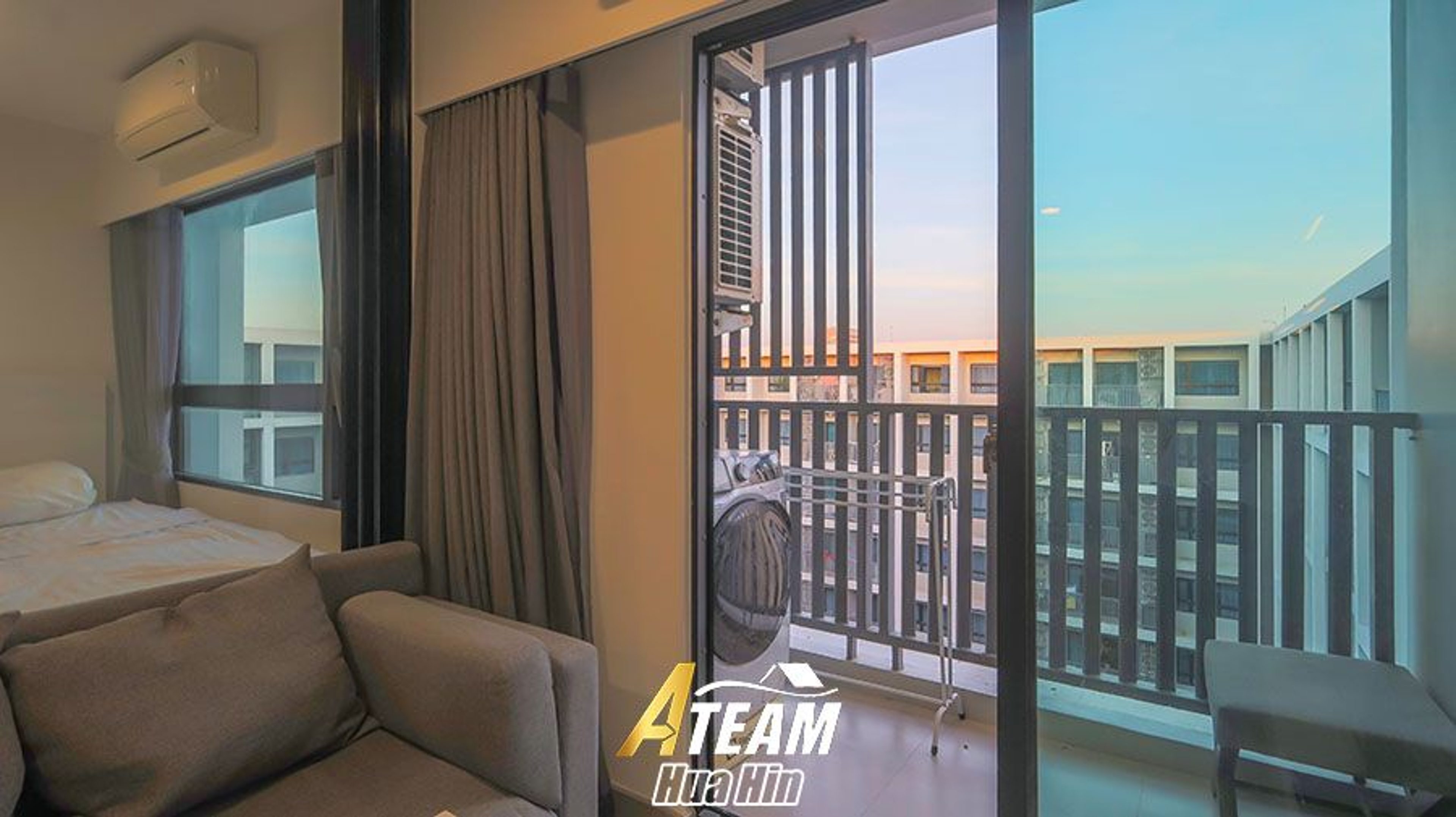 Modern 1-Bedroom  Pool View 2.5 M Dusit D2 Hua Hin  thumbnail 12