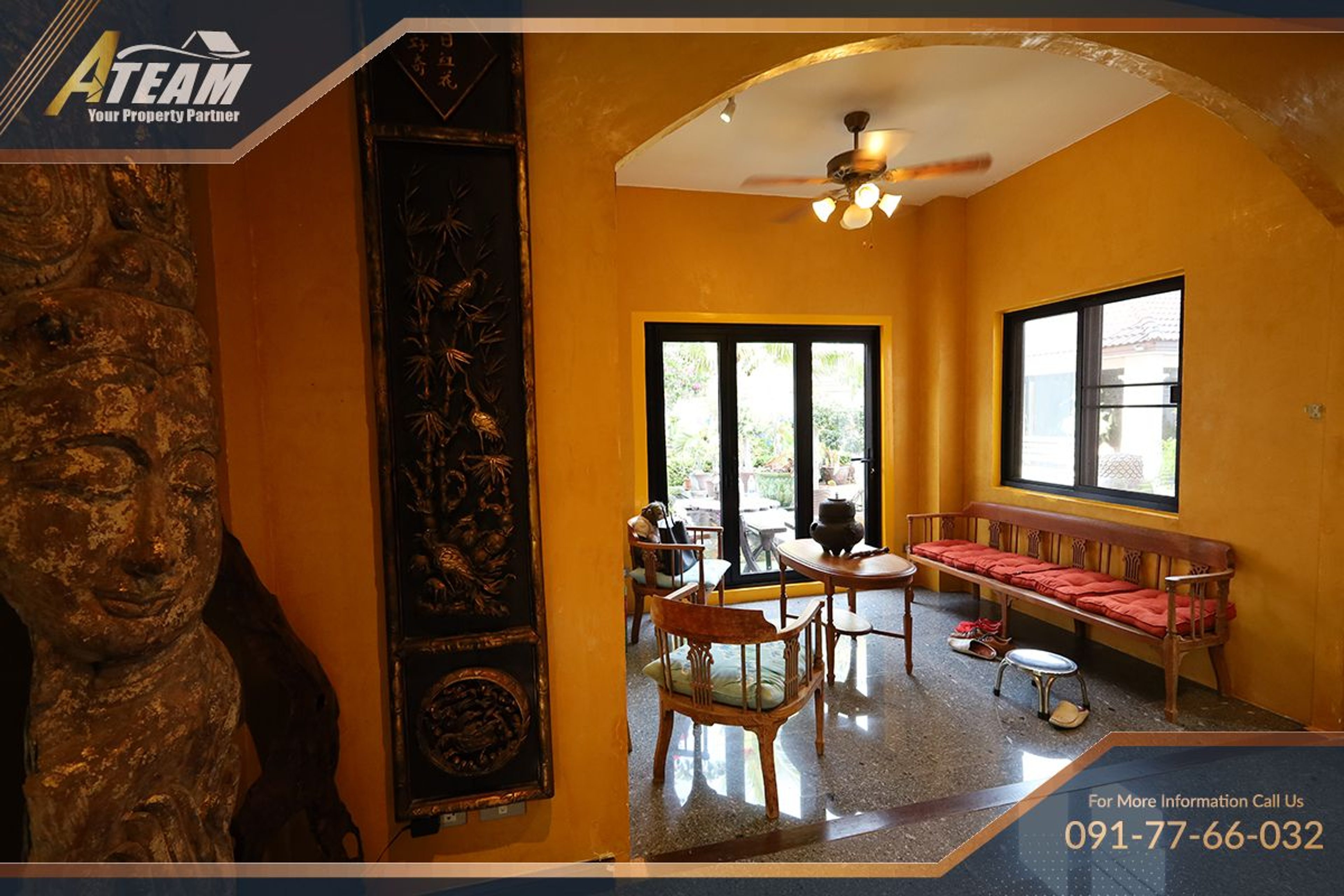 Unique Mansion on 1 Rai with incredible tropical  garden thumbnail 34