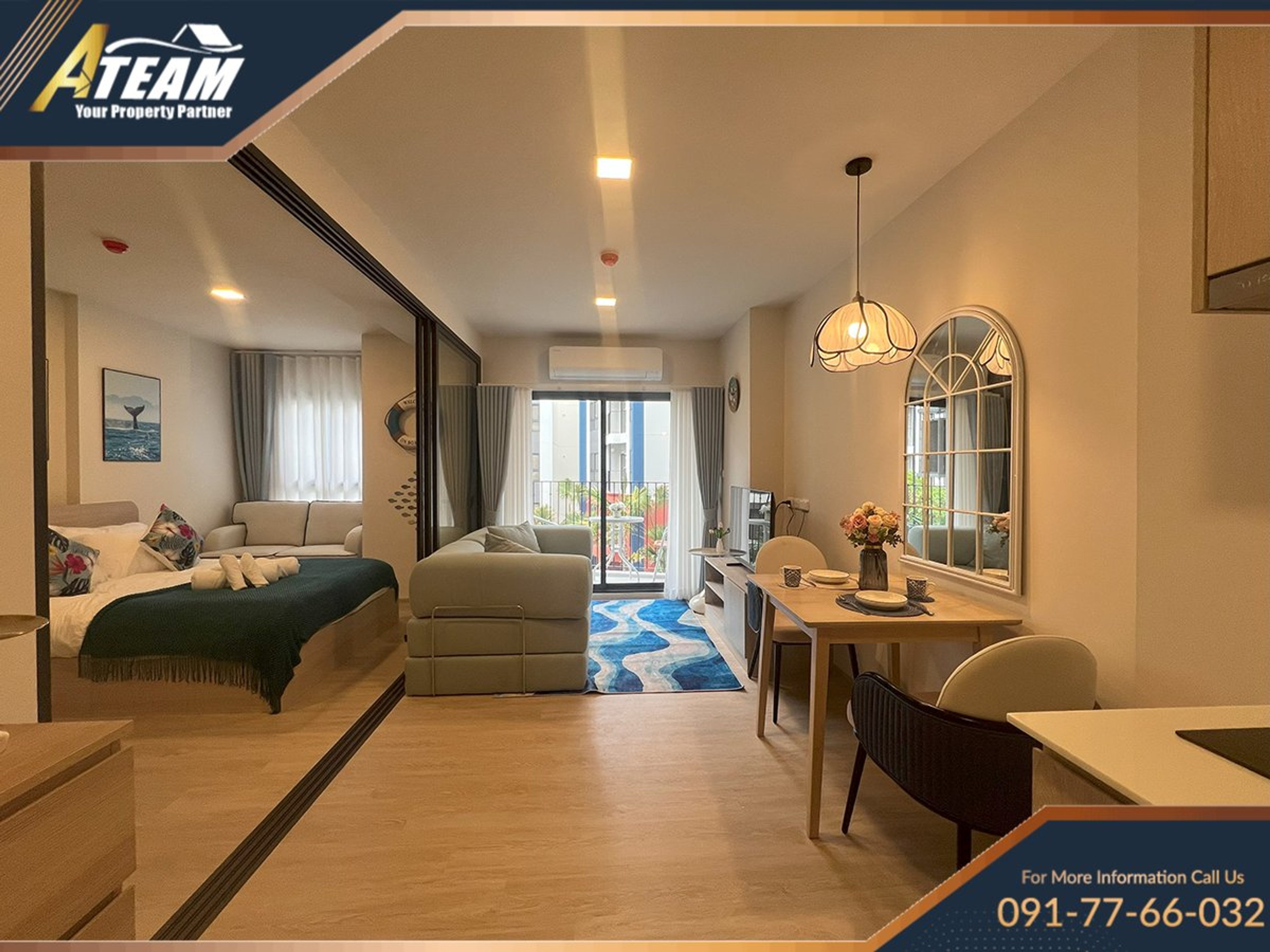 1 Bedroom for rent at Cabanas Hua Hin with Pool View thumbnail 4