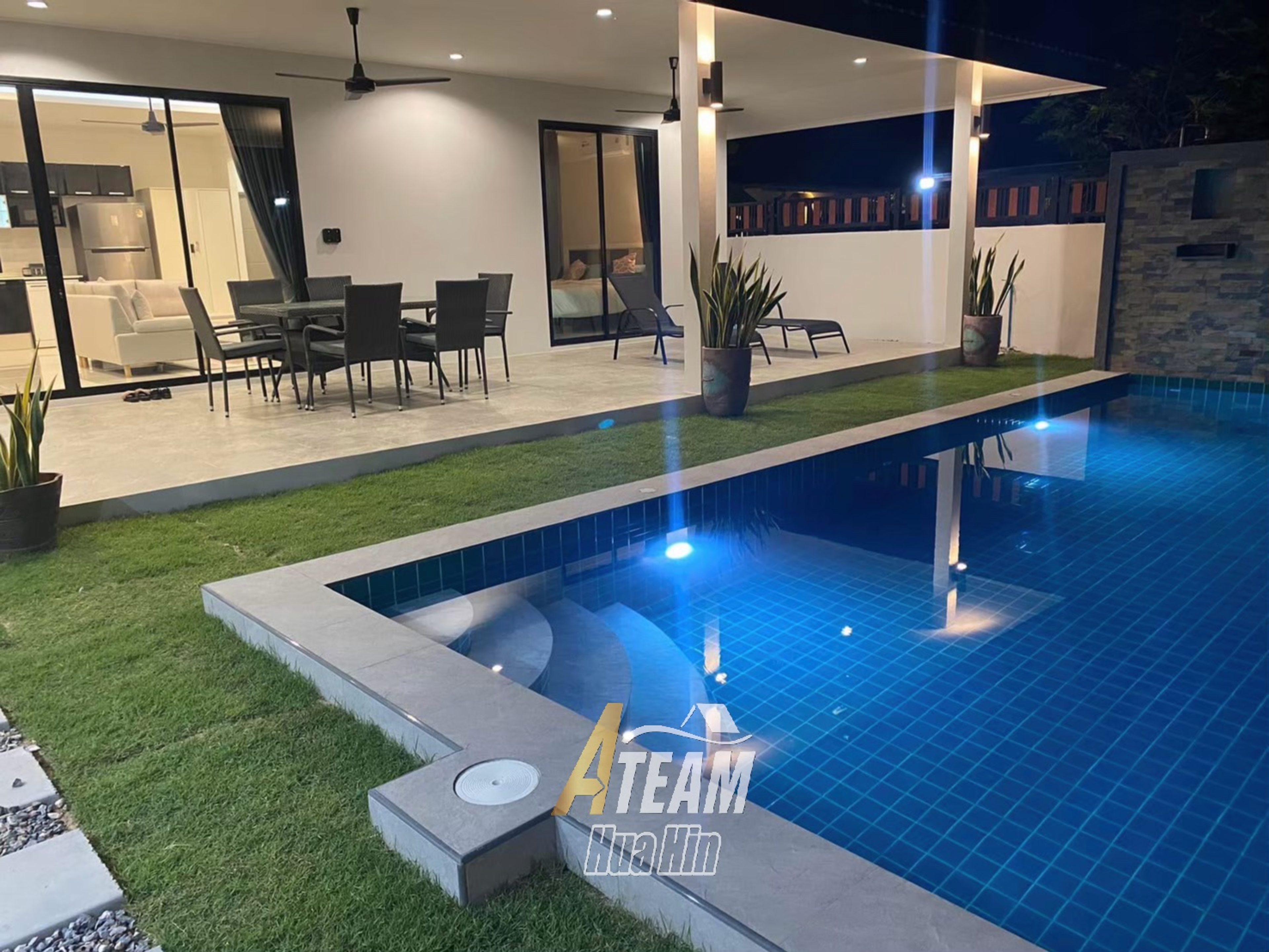 RENT ! Mill Pool Villas – Private 3-Bedroom Pool Villa with Mountain V