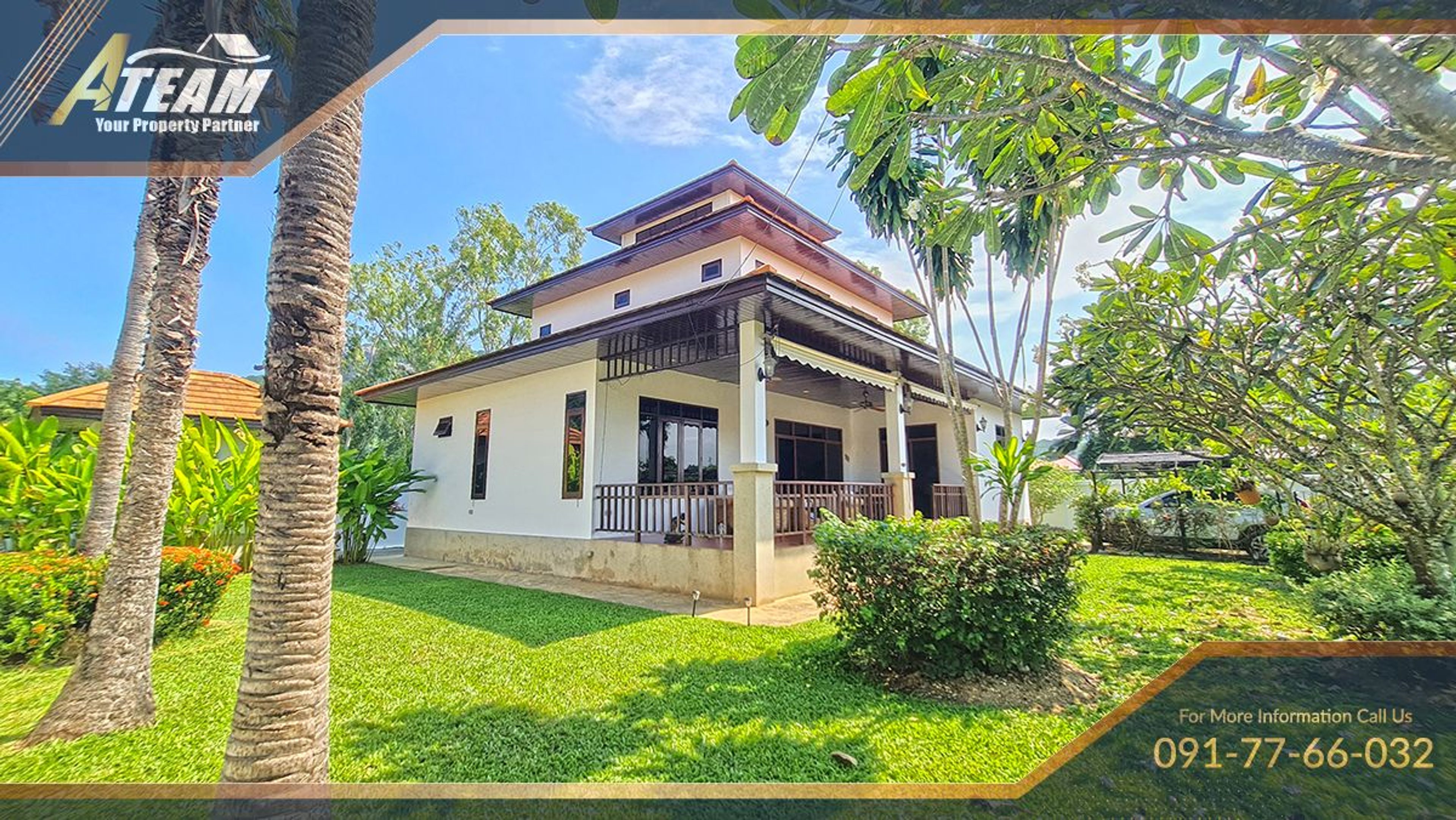 Mountain View Corner 3-Bedroom Villa for Sale in Manora Village, Khao  thumbnail 6