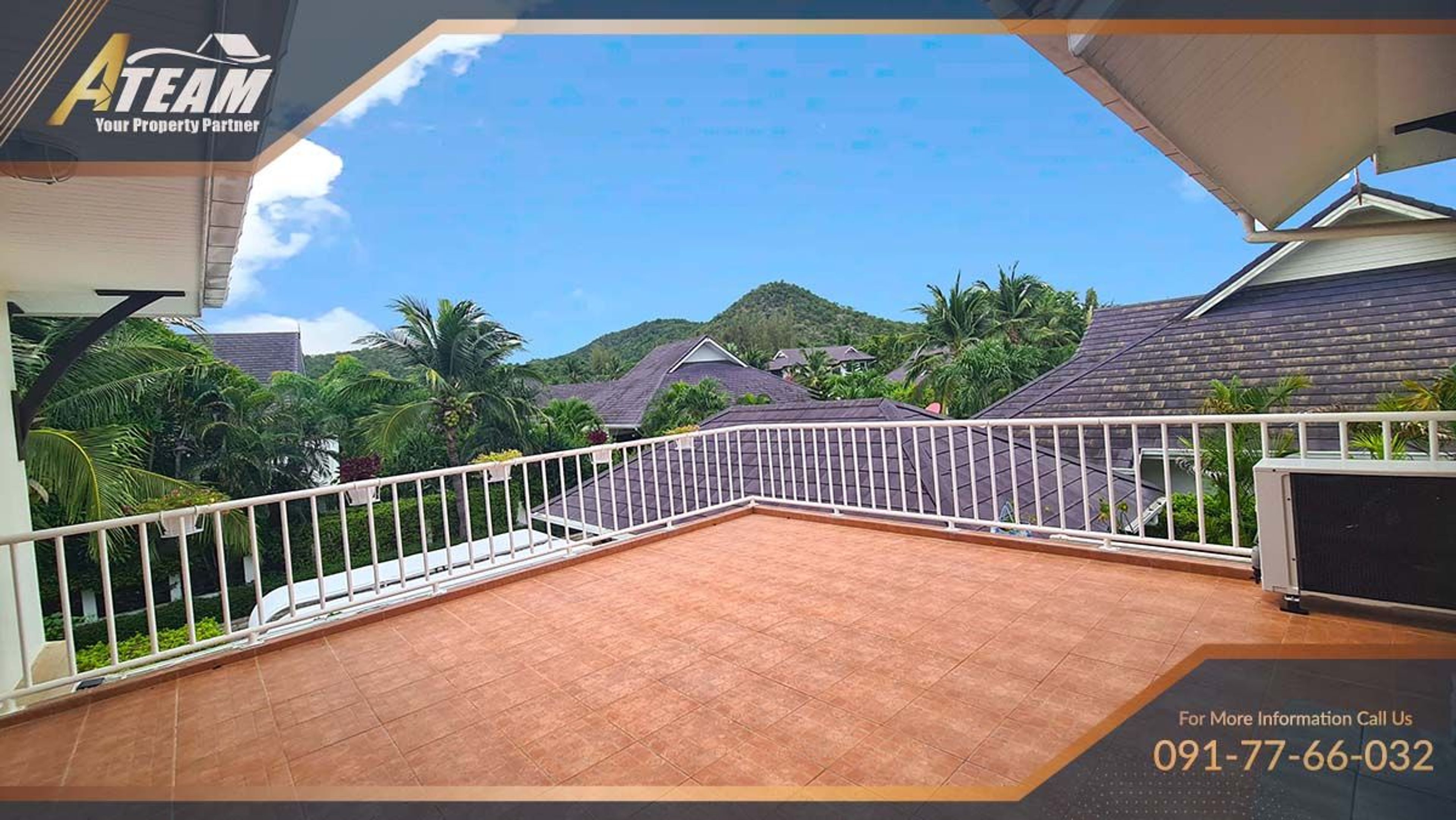 Moutain view 2 story pool villa in the heights 2 Khoa Tao Hua Hin thumbnail 38