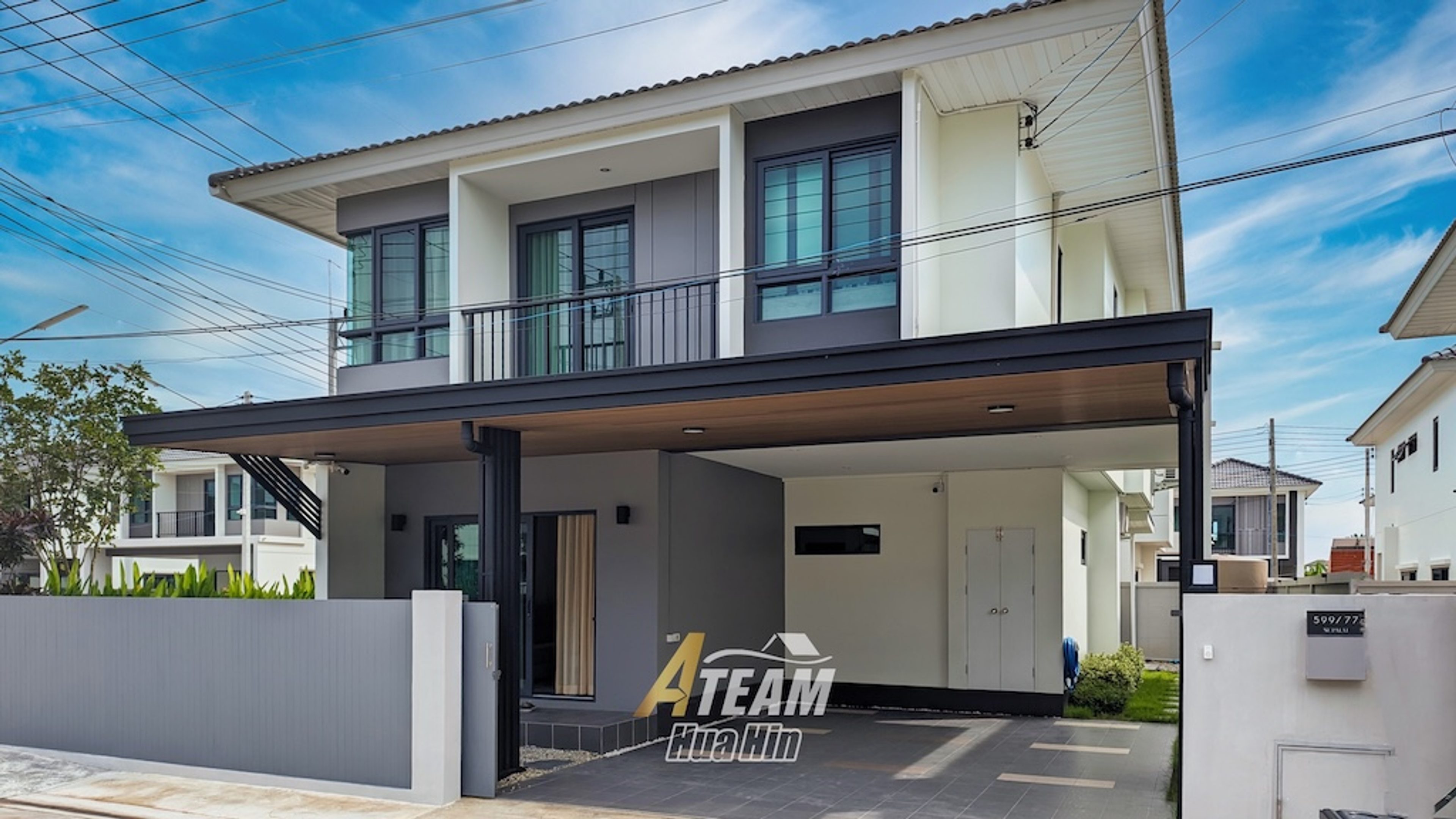 2-Storey pool villa for rent in Supalai Hua Hin  