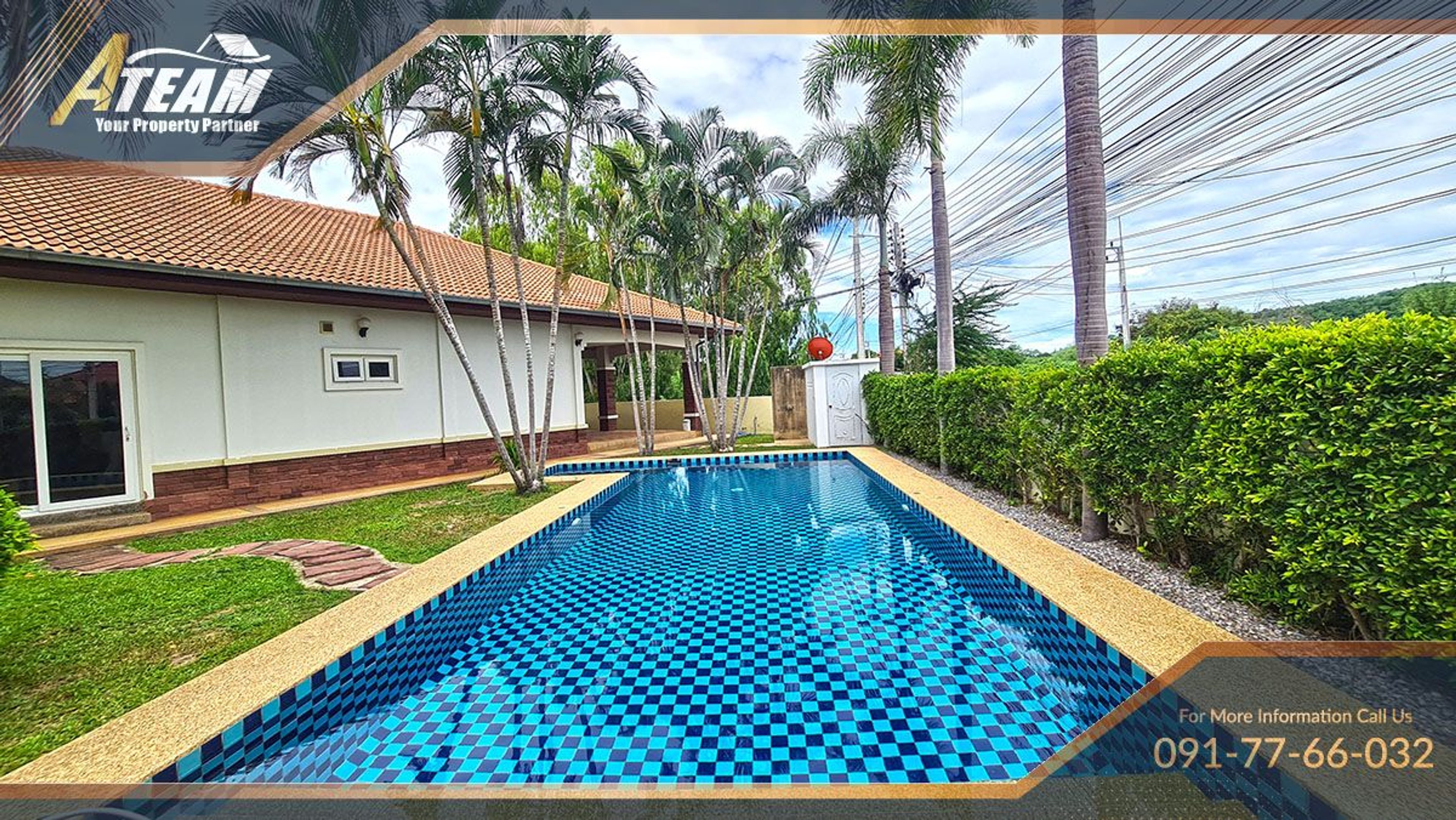 House / Villa For Rent - - 3 Bedrooms - 3 Bathrooms - Price ฿40,000 -
