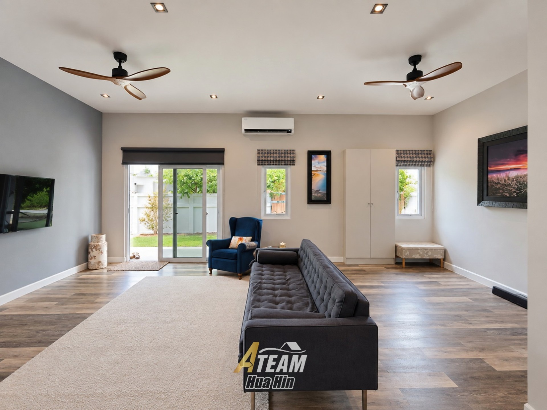 Spacious 4-Bedroom Pool Villa in Black Mountain Area