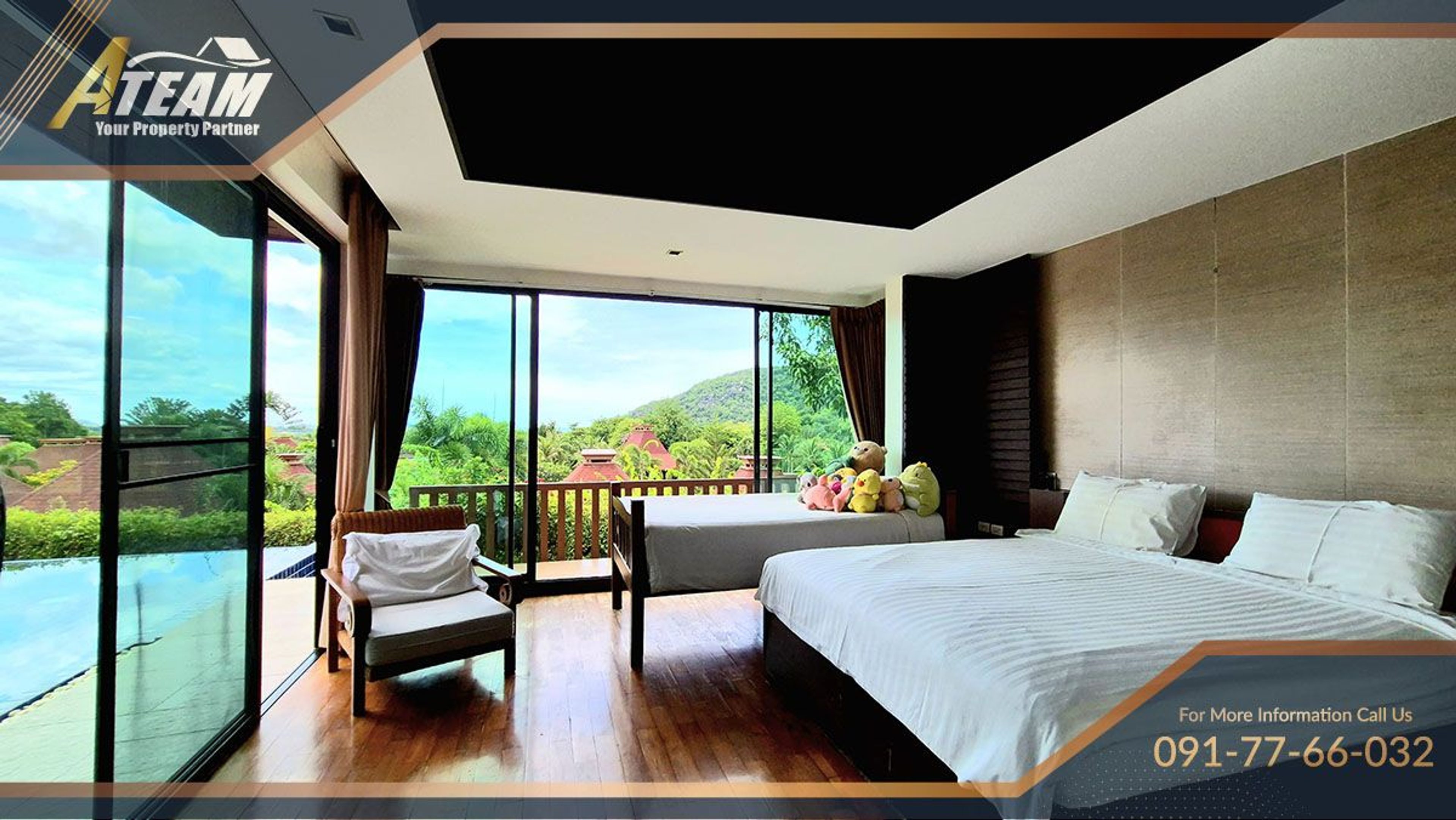 Panoramic Sea View Pool Villa in Khao Tao thumbnail 17
