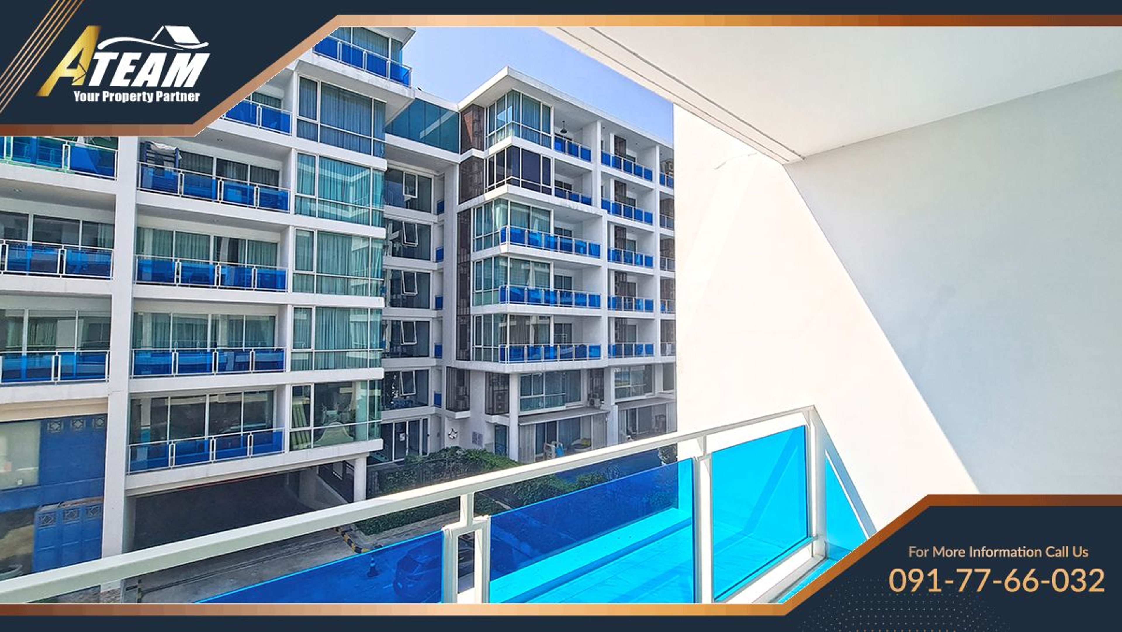 2 Bedrooms 2 Bathrooms (Extra Corner) | 93.65 sqm | Pool View thumbnail 4