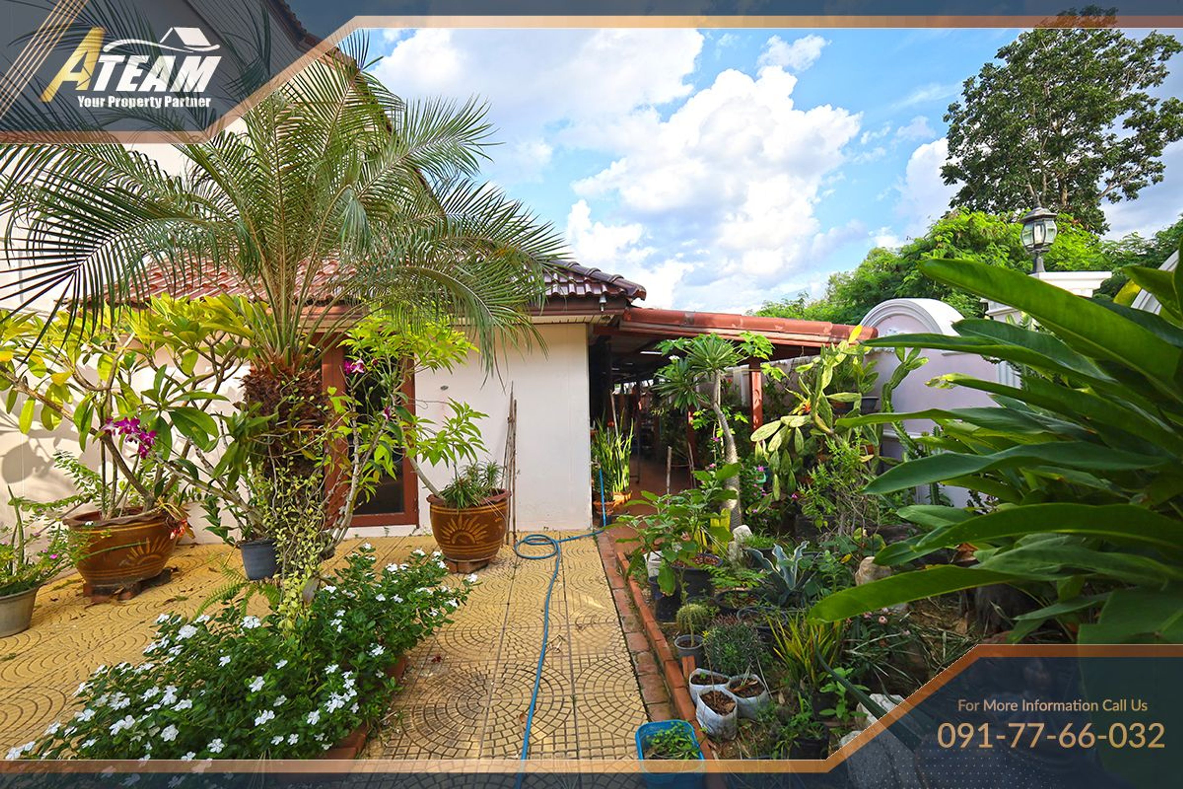 Unique Mansion on 1 Rai with incredible tropical  garden thumbnail 66