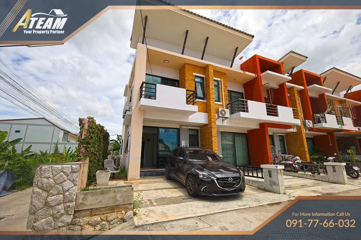 Corner House for Sale or Rent in Central Hua Hin