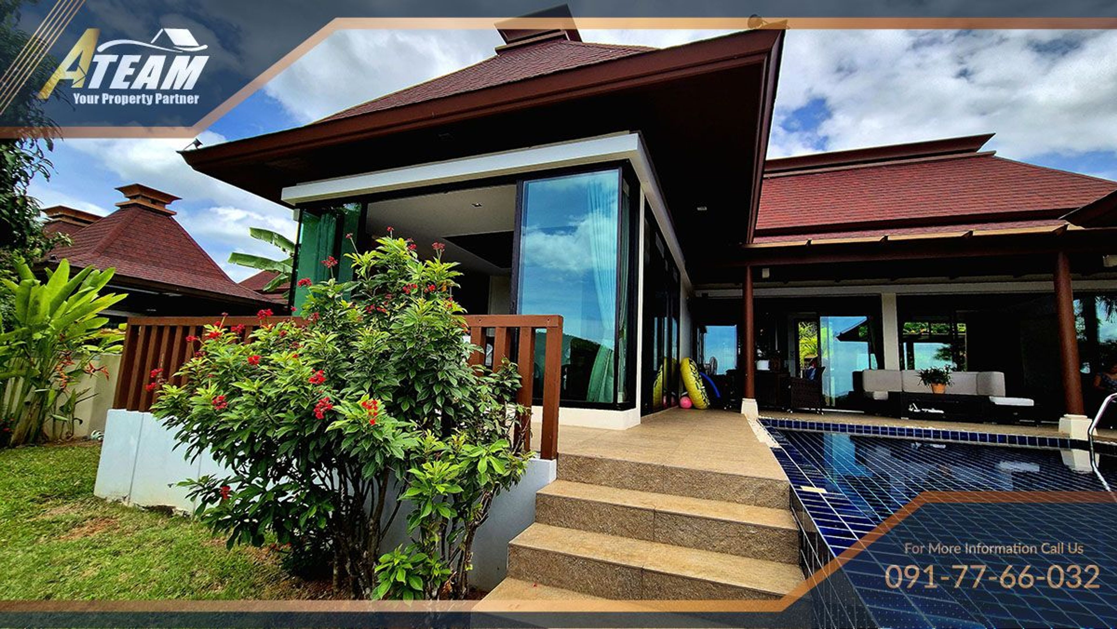Panoramic Sea View Pool Villa in Khao Tao thumbnail 2