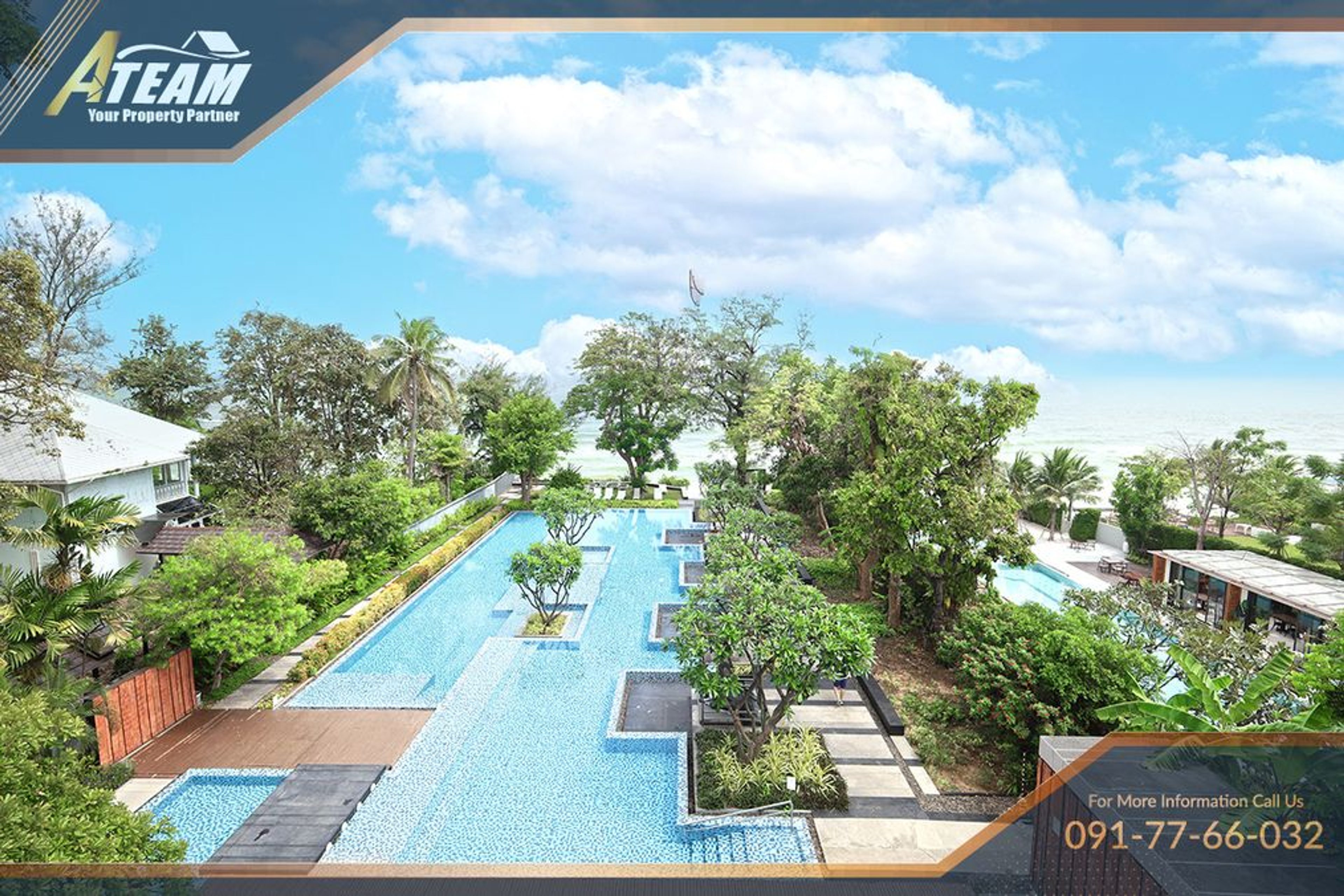 Beachfront Penthouse Opposite Market Village – Ban San Dao, Hua Hin thumbnail 37