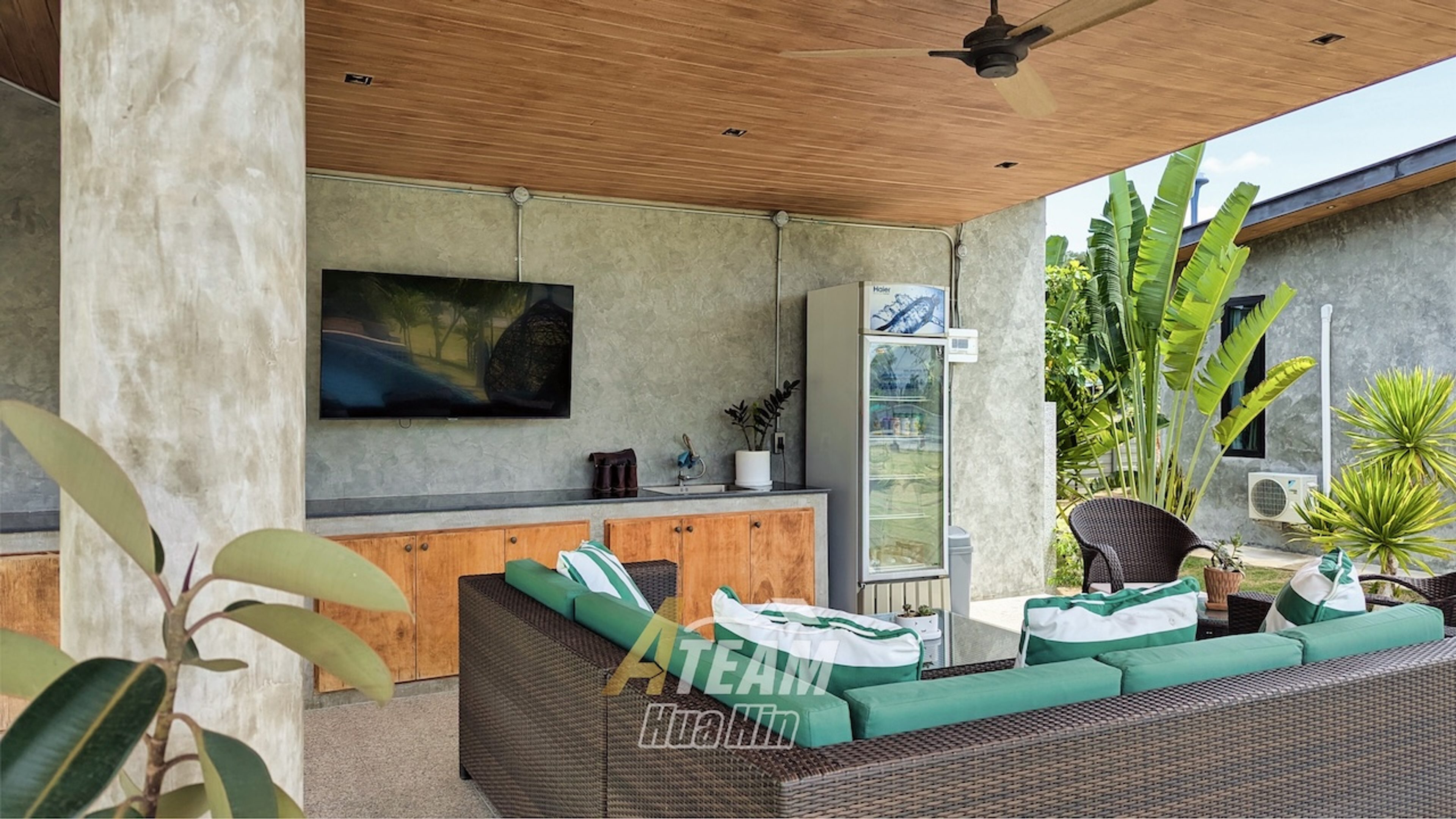 Modern Pool Villa Estate with Guesthouse, Organic Farm & Mountain View thumbnail 5