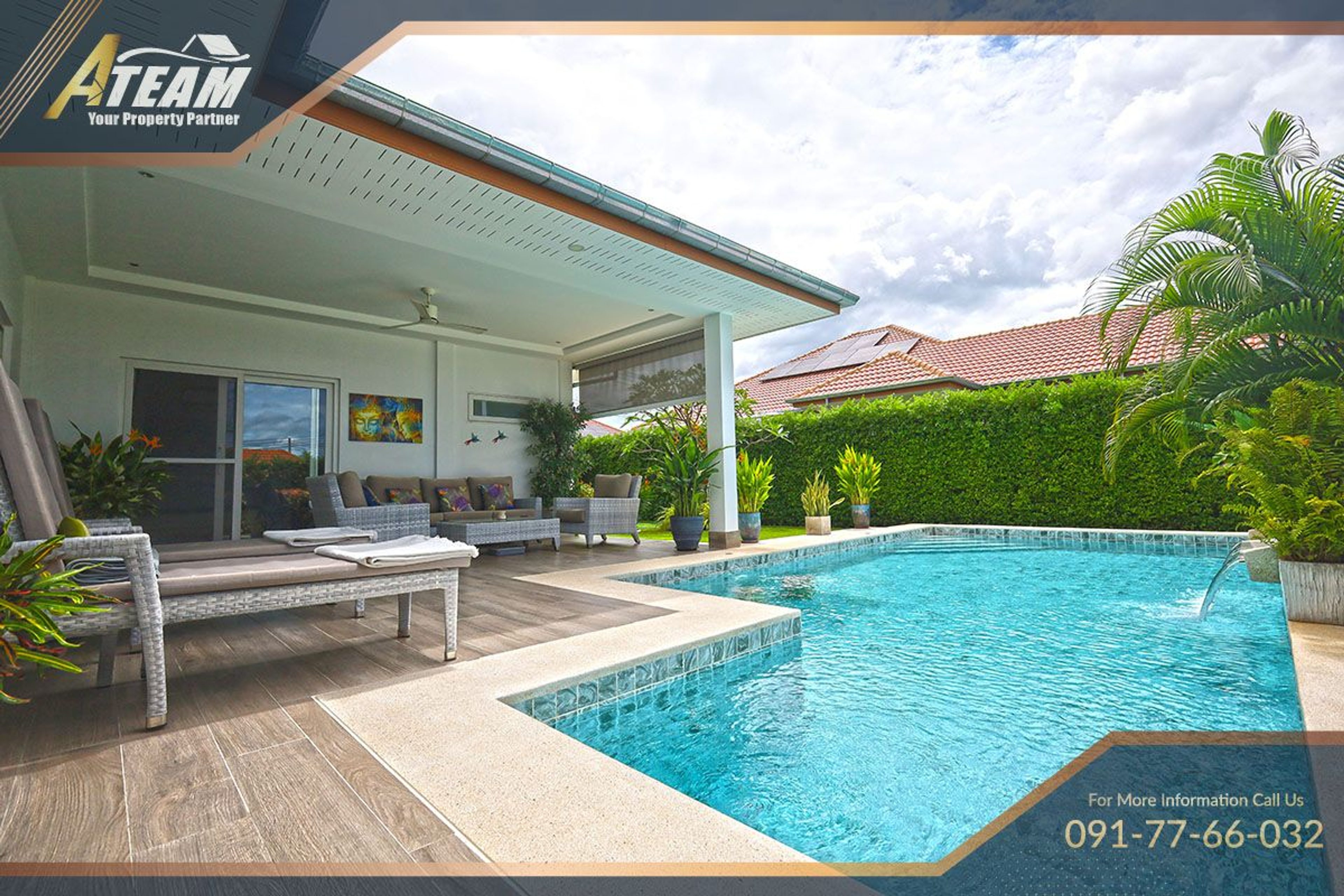 3-Bedroom Pool Villa for Sale – Mali Lotus, Hua Hin thumbnail 6