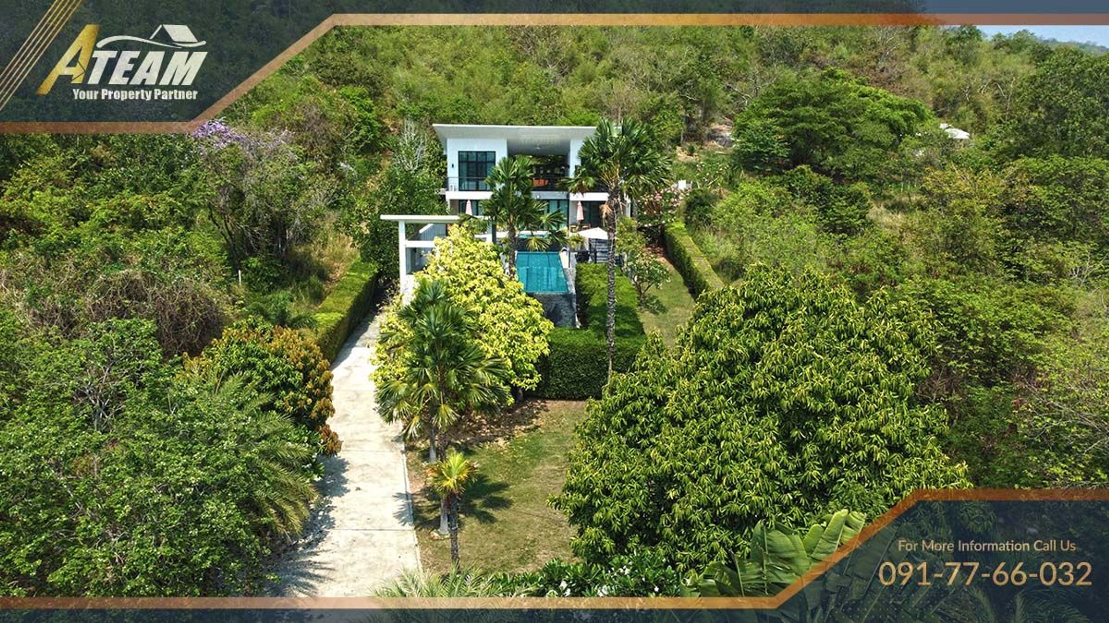 unique 1 rai Sea view property in Khao Tao  thumbnail 3