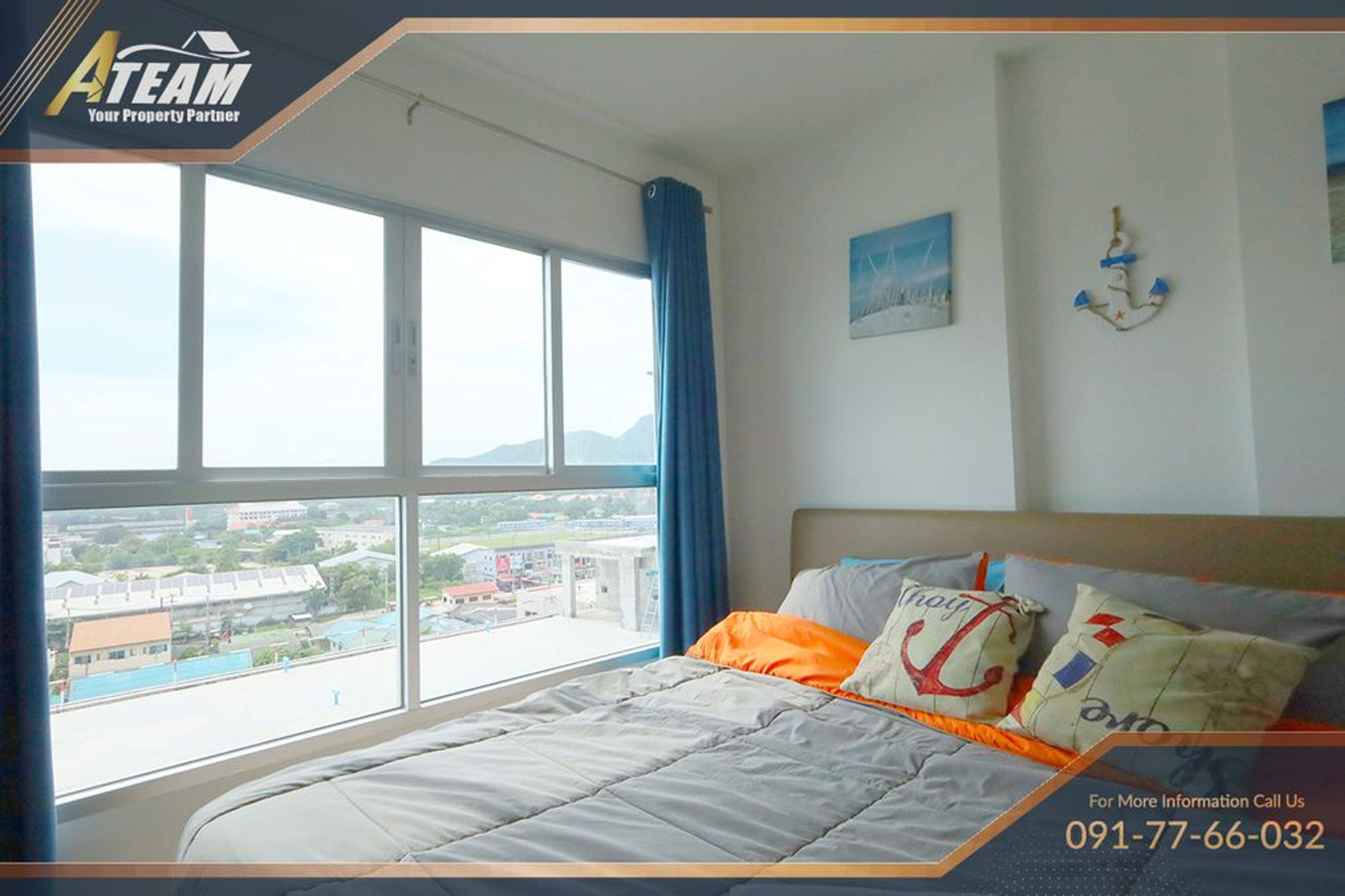 Baan Kiang Fah 2 Beds 2 Baths – on 9th floor Sea view thumbnail 6