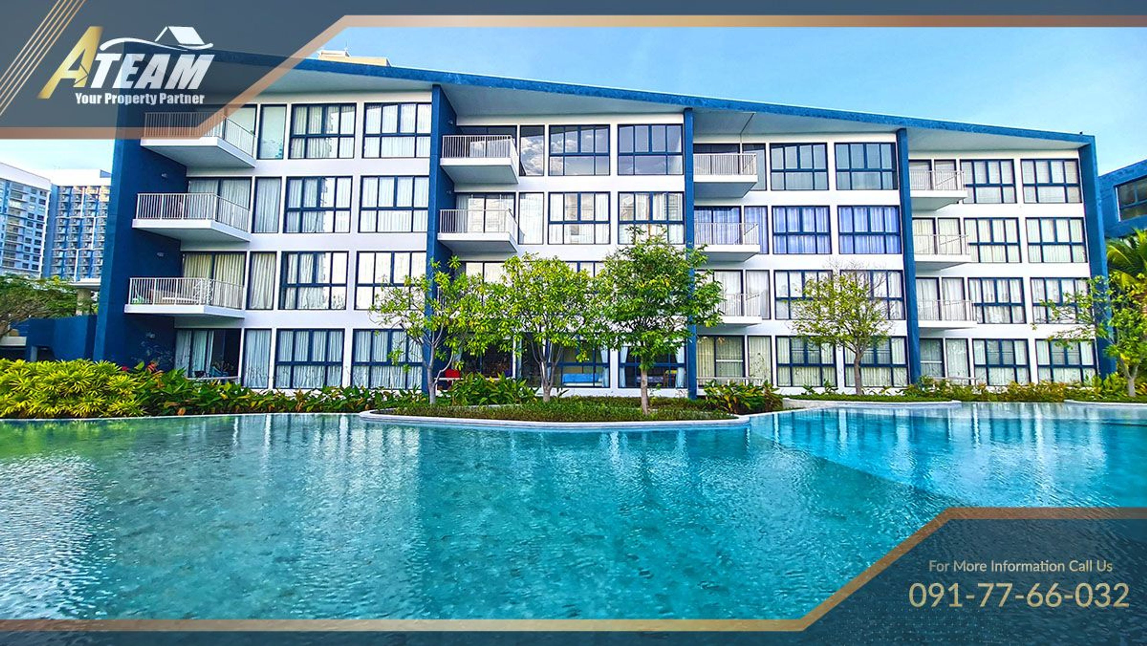 70 sqm, 2 Bedrooms 2 Bathrooms condo at Blue Sapphire, Cha Am thumbnail 2