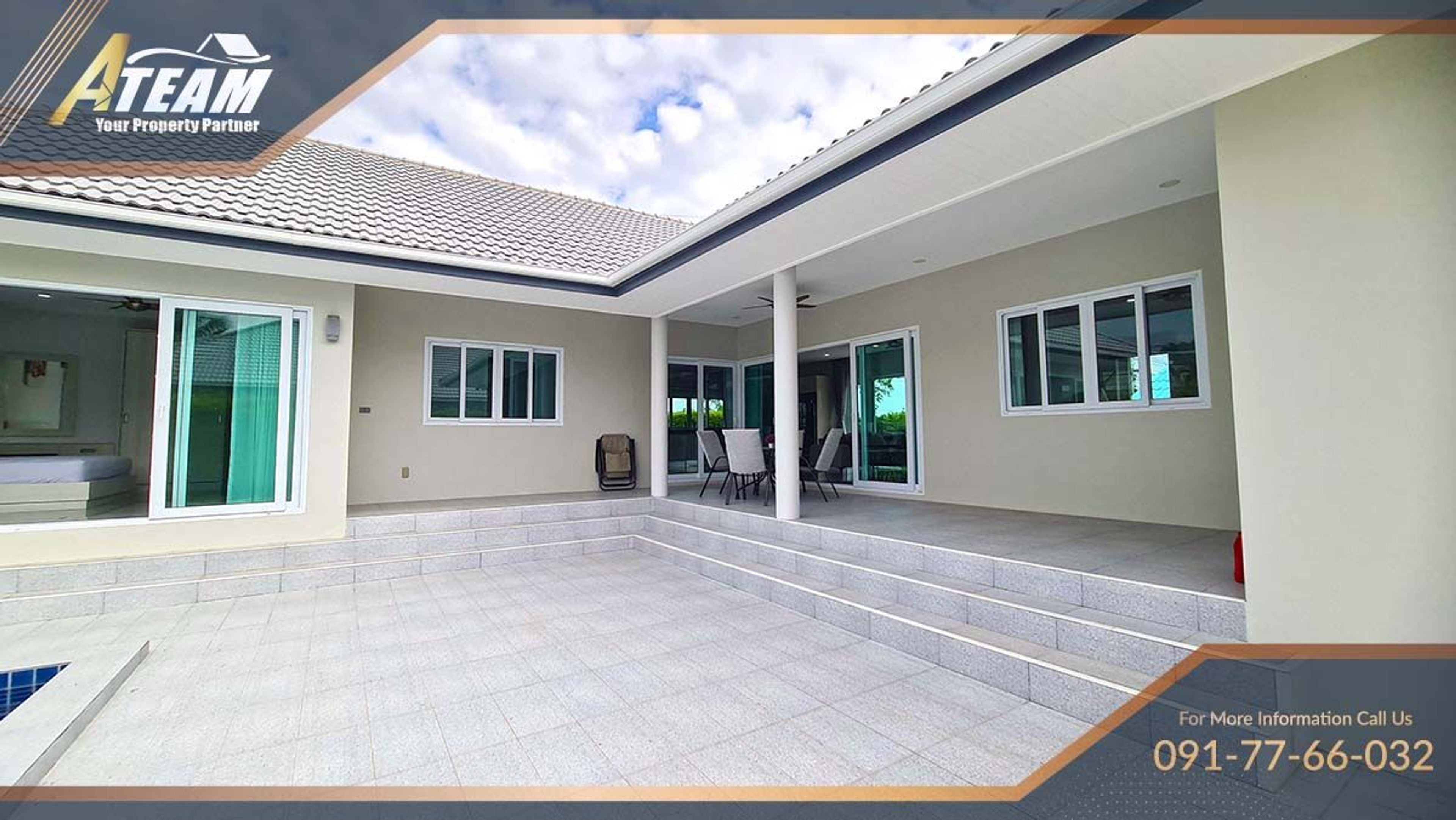 3 bed pool villa with mountain view Khao Tao, Hua Hin thumbnail 7