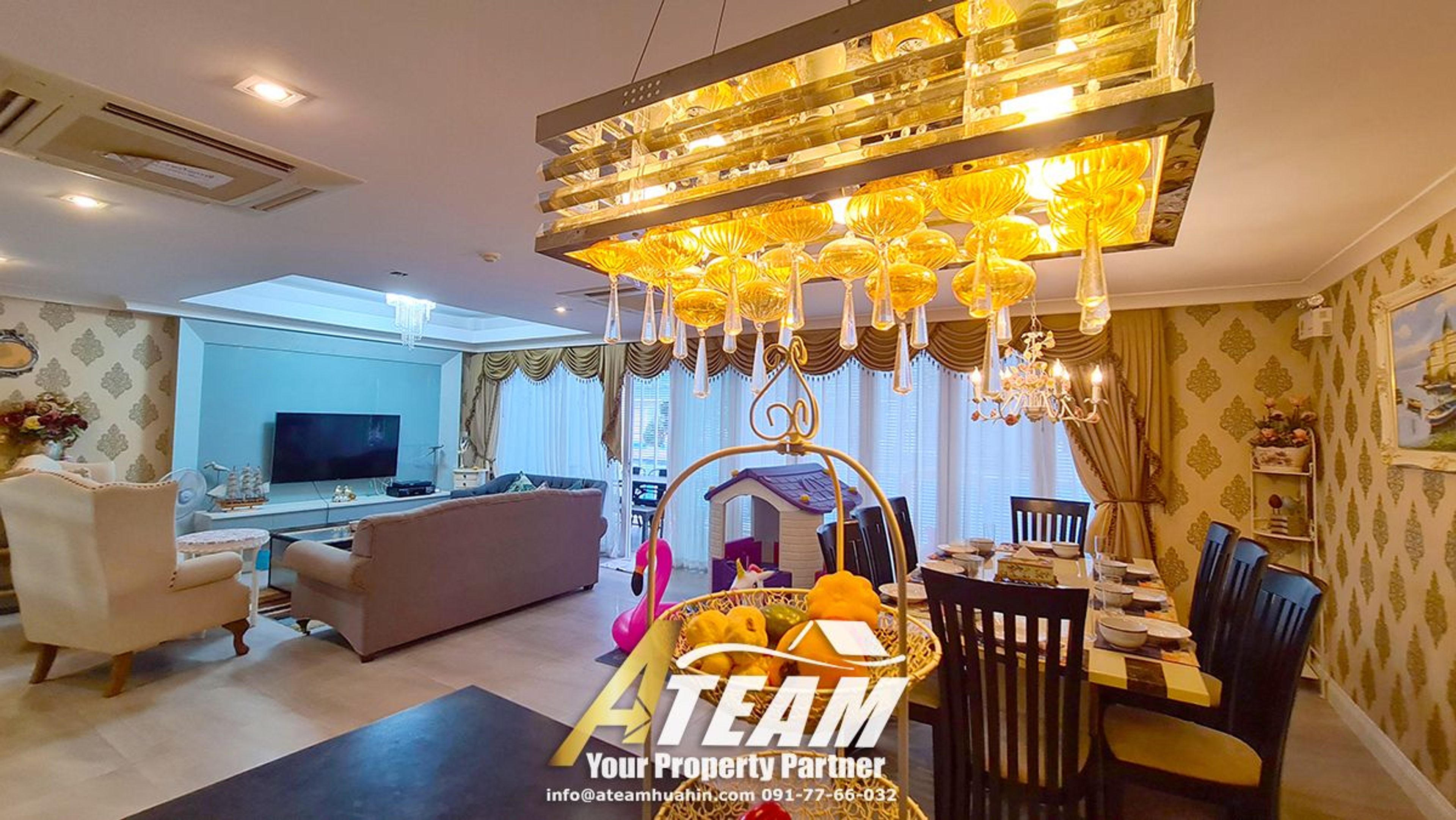 Apartment / Condo For Rent - - 3 Bedrooms - 3 Bathrooms - Price ฿150,0 thumbnail 5
