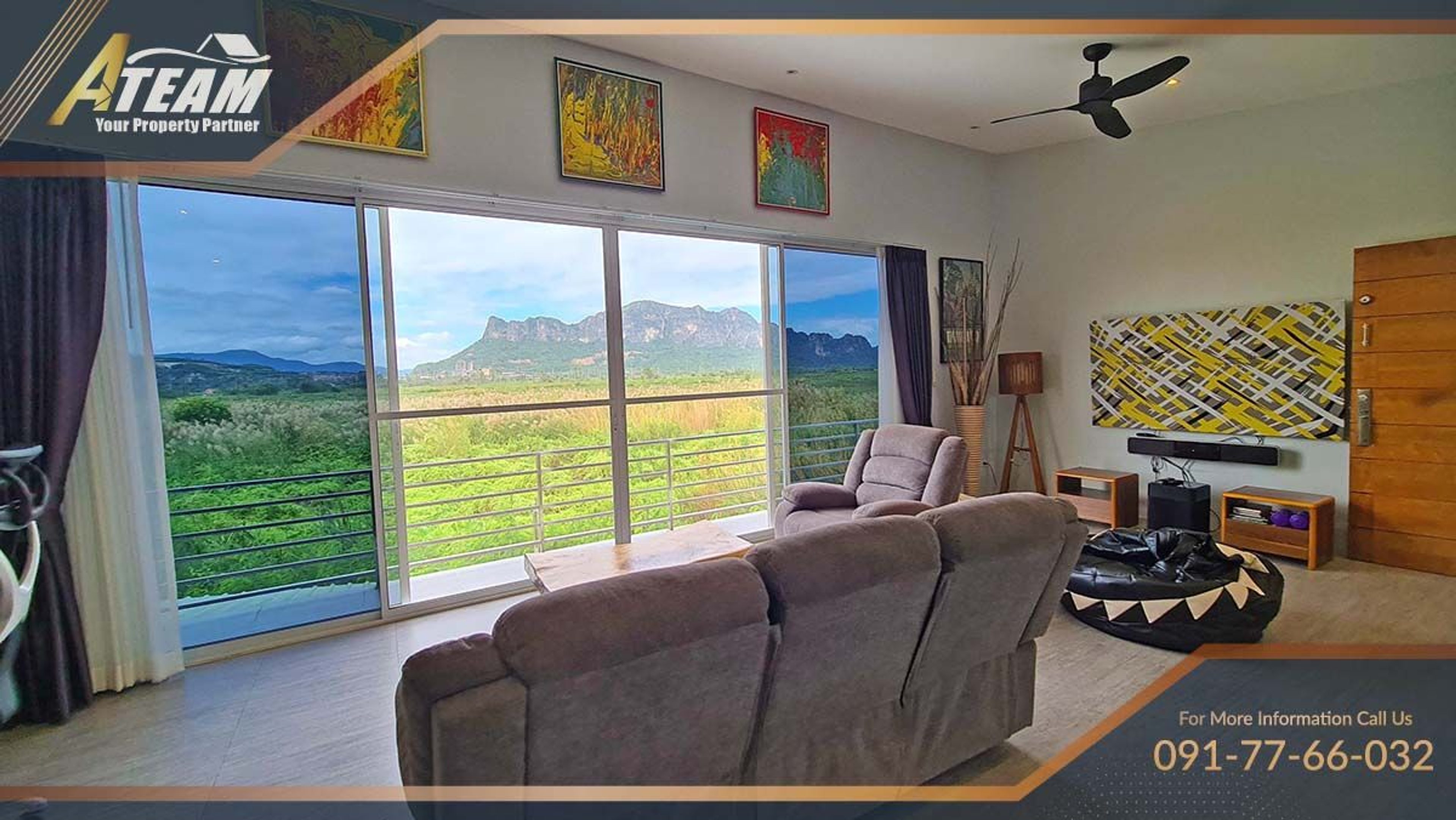 Cha Am impressive mountain view 2 story house with additional  584 Sqm thumbnail 26