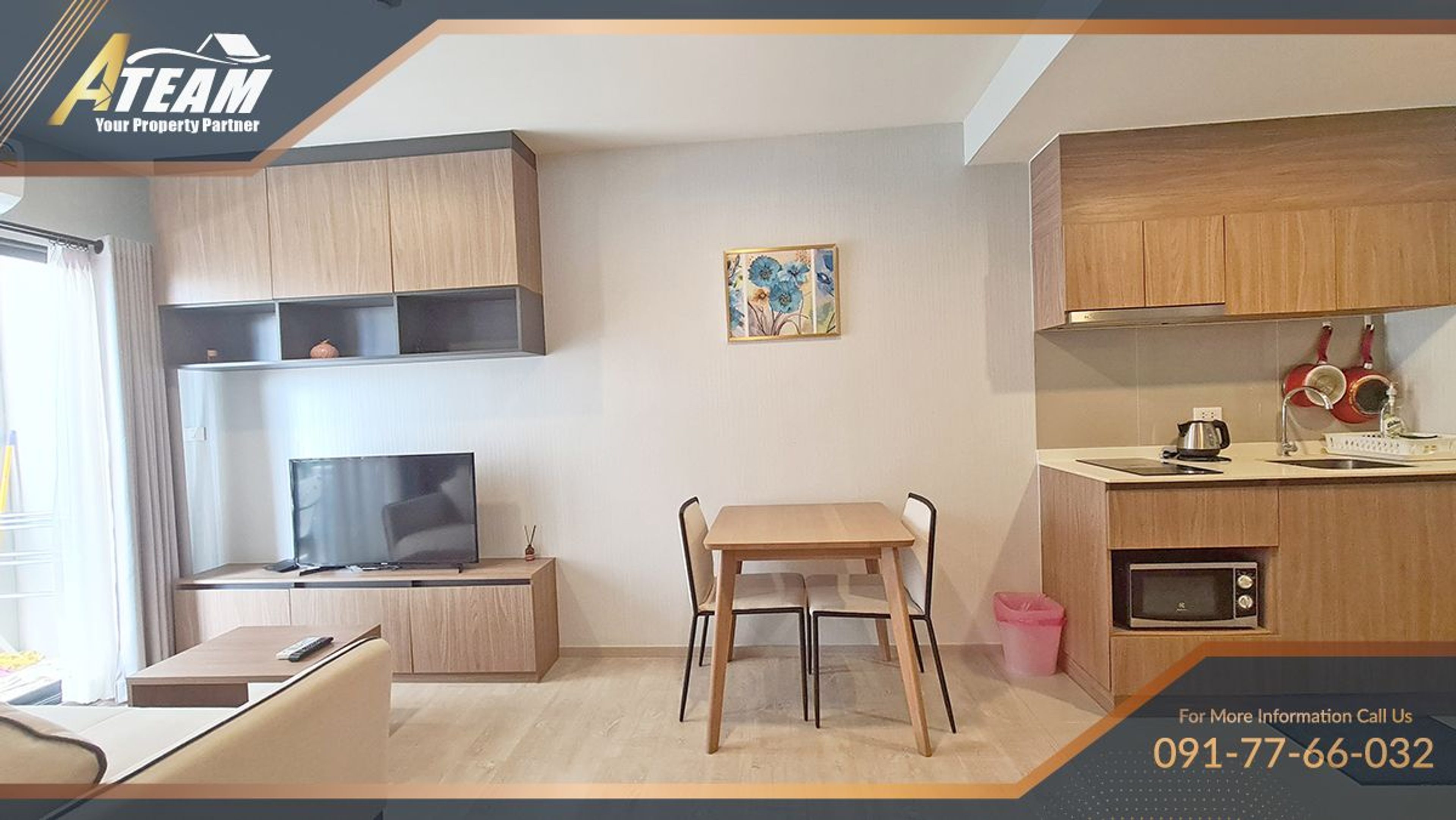 Apartment / Condo For Rent - - 1 Bedroom - 1 Bathroom - Price ฿18,000 
