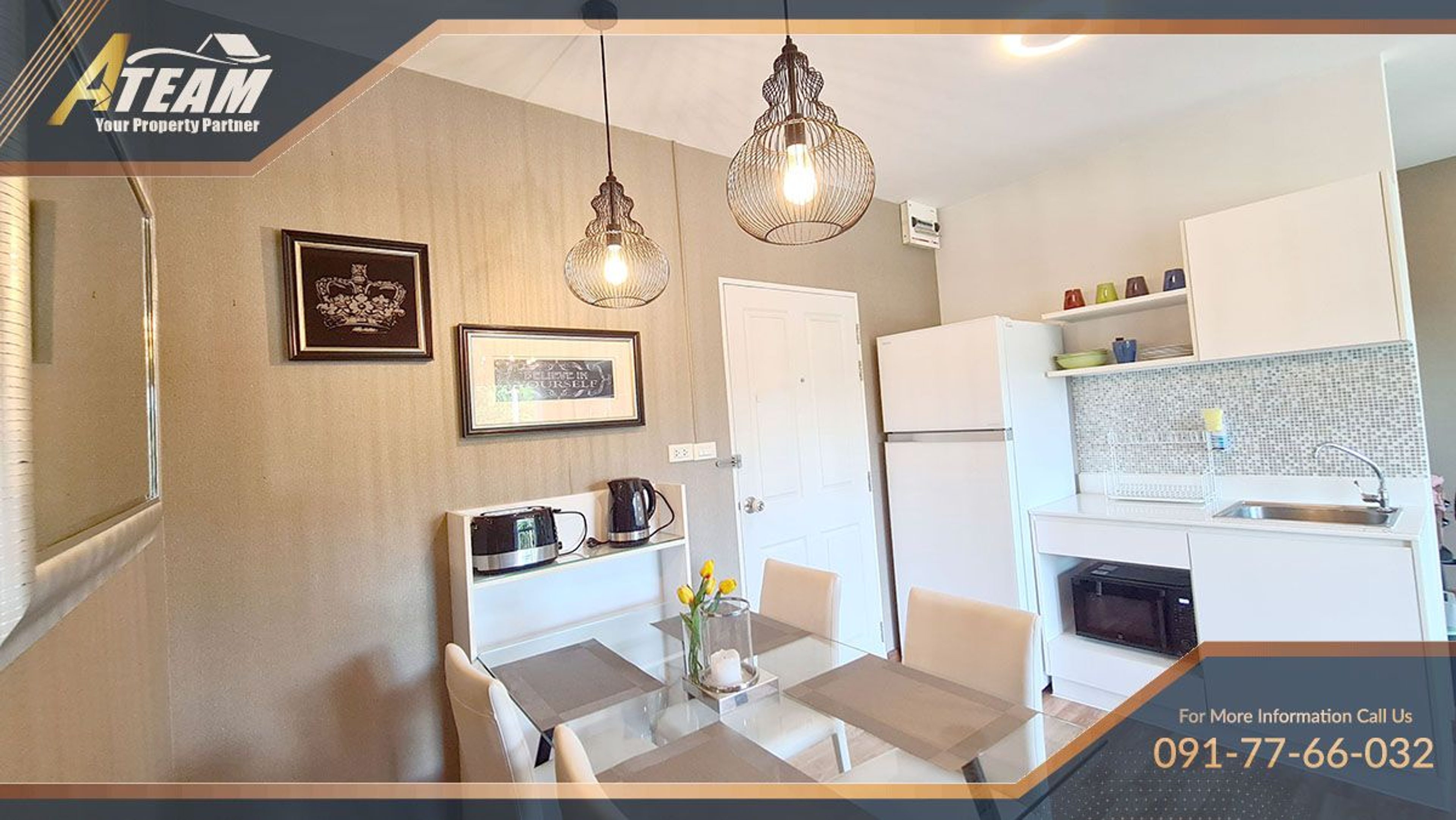 Apartment / Condo For Rent - - 2 Bedrooms - 2 Bathrooms - Price ฿22,50 thumbnail 2