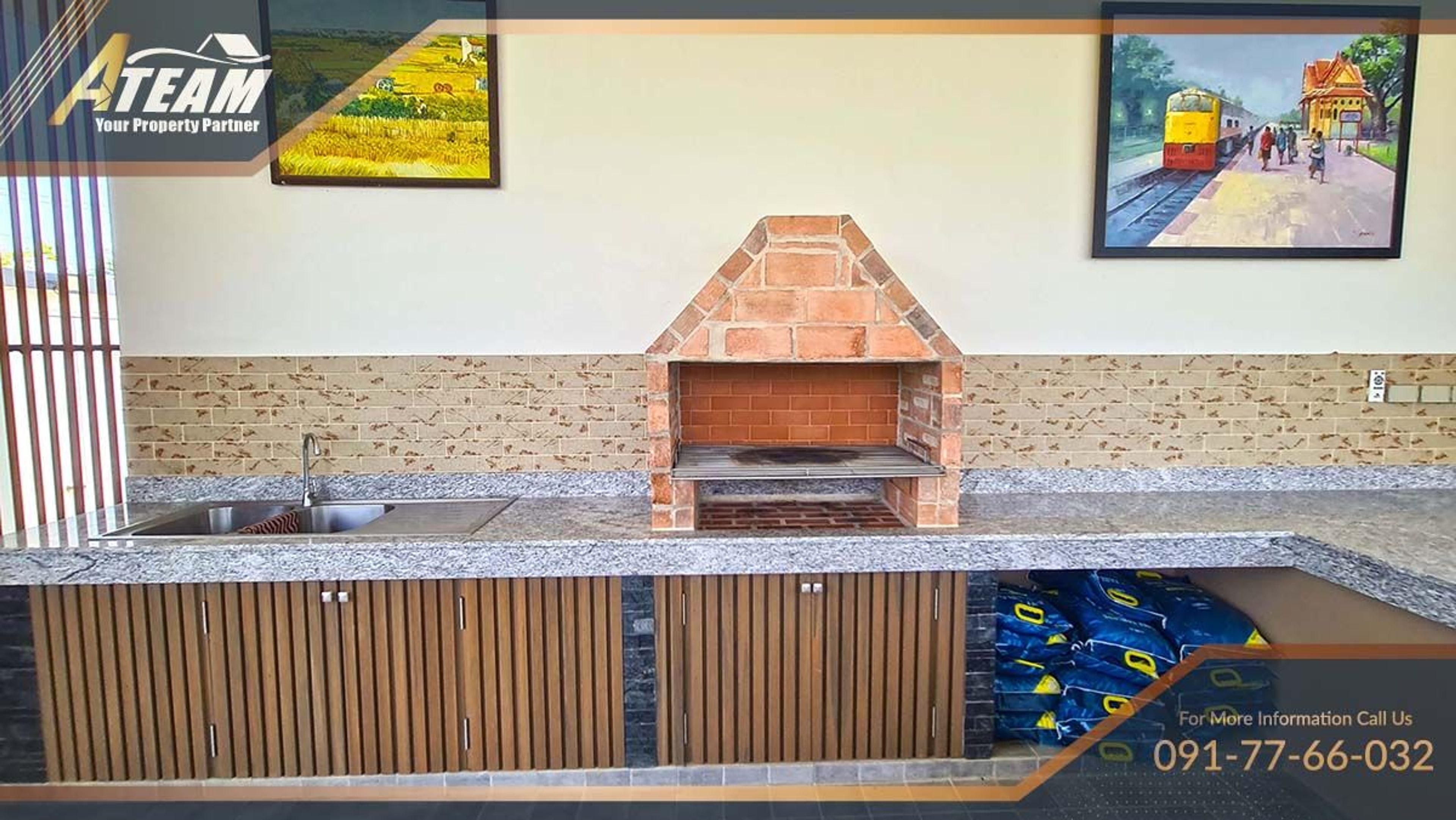Luxury 5 bedrooms pool villa on 2 rais surrounded by mountains thumbnail 9