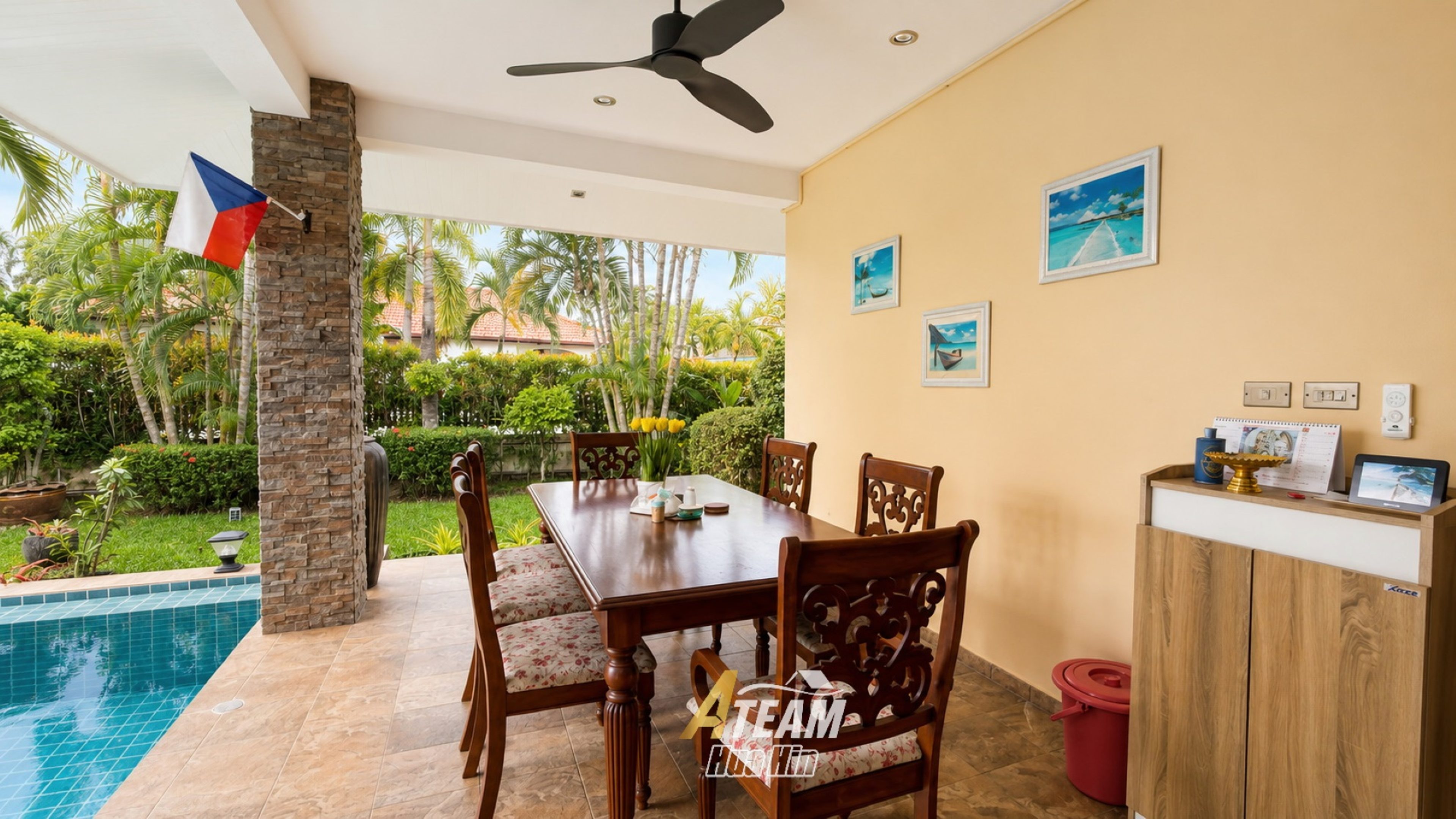 3 Bedroom pool villa for rent at Wijittra in HIn lek fai  thumbnail 13