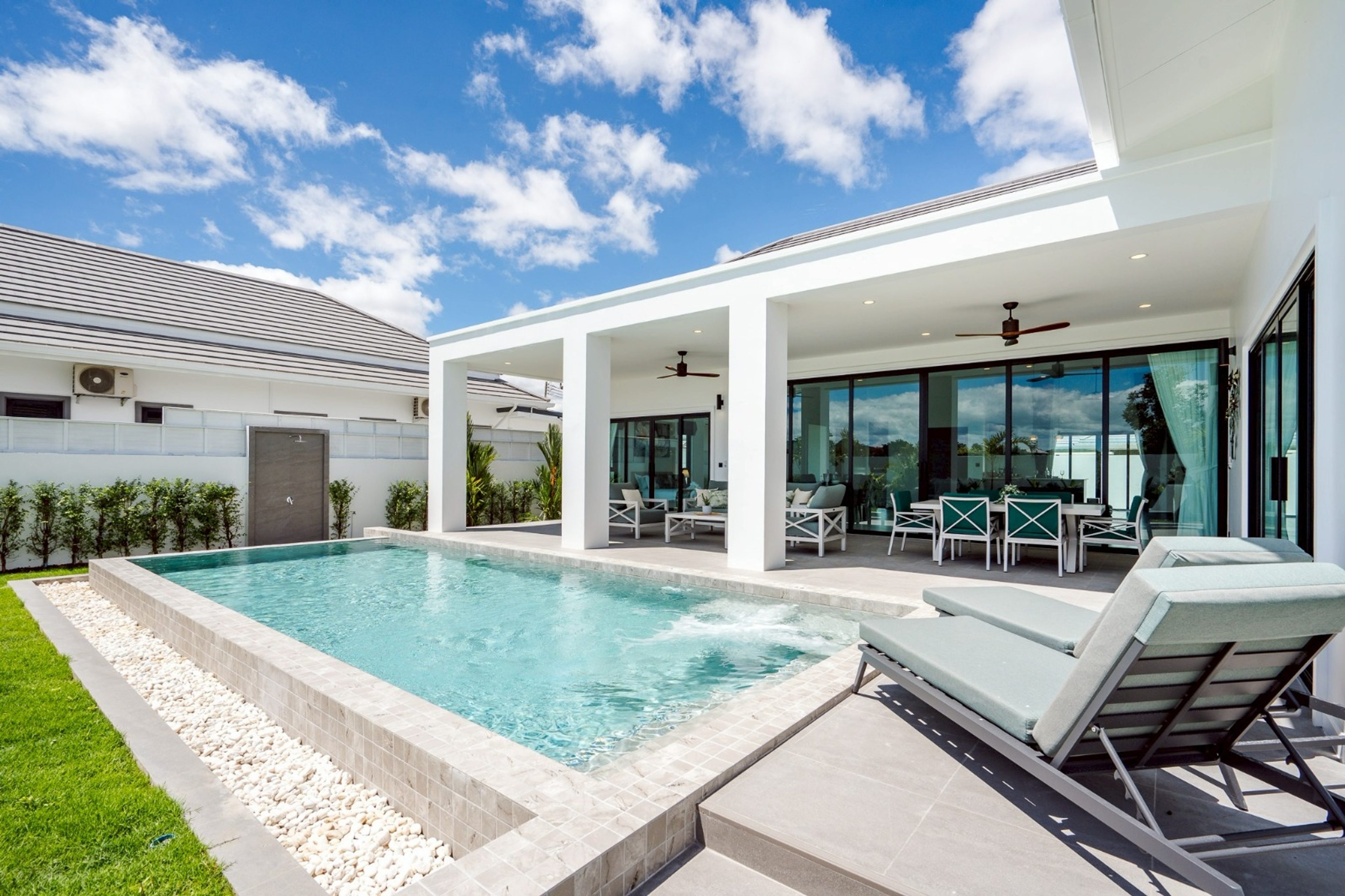 Luxury 3 Bed 3 Bath Pool Villa for Sale in Hua Hin Soi 112 thumbnail 2