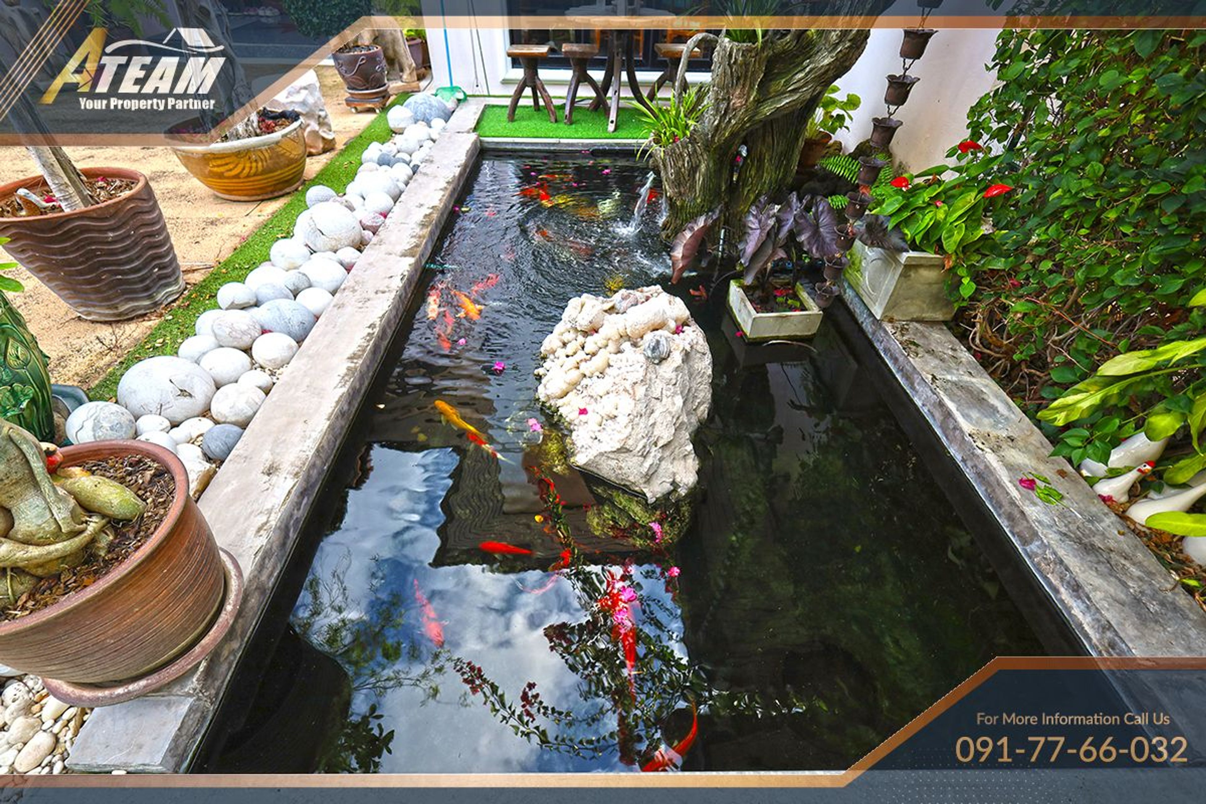 Unique Mansion on 1 Rai with incredible tropical  garden thumbnail 42