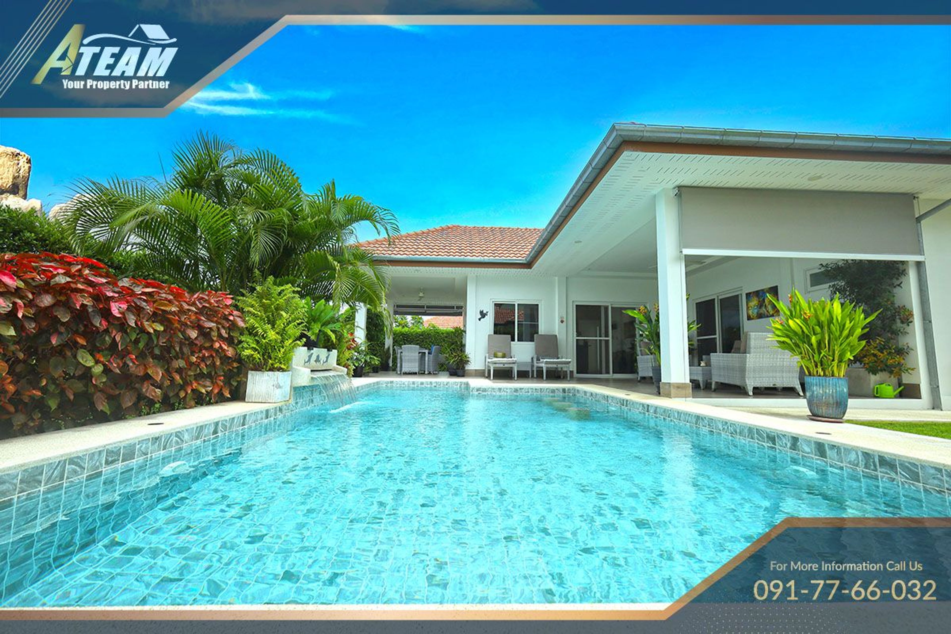 3-Bedroom Pool Villa for Sale – Mali Lotus, Hua Hin thumbnail 2