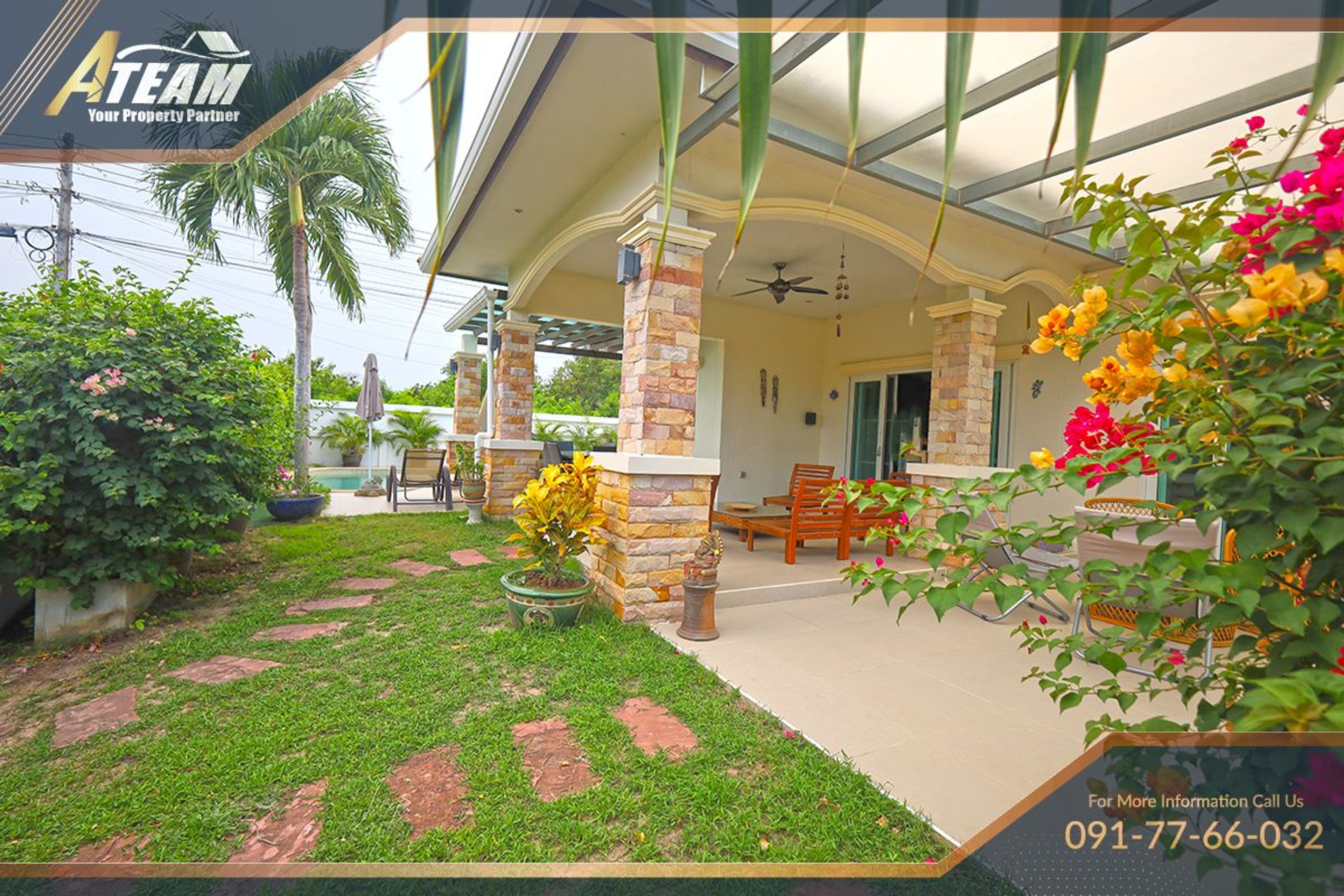 Corner 3-Bedroom Pool Villa for Sale – Orchid Paradise Homes, Hua Hin thumbnail 17