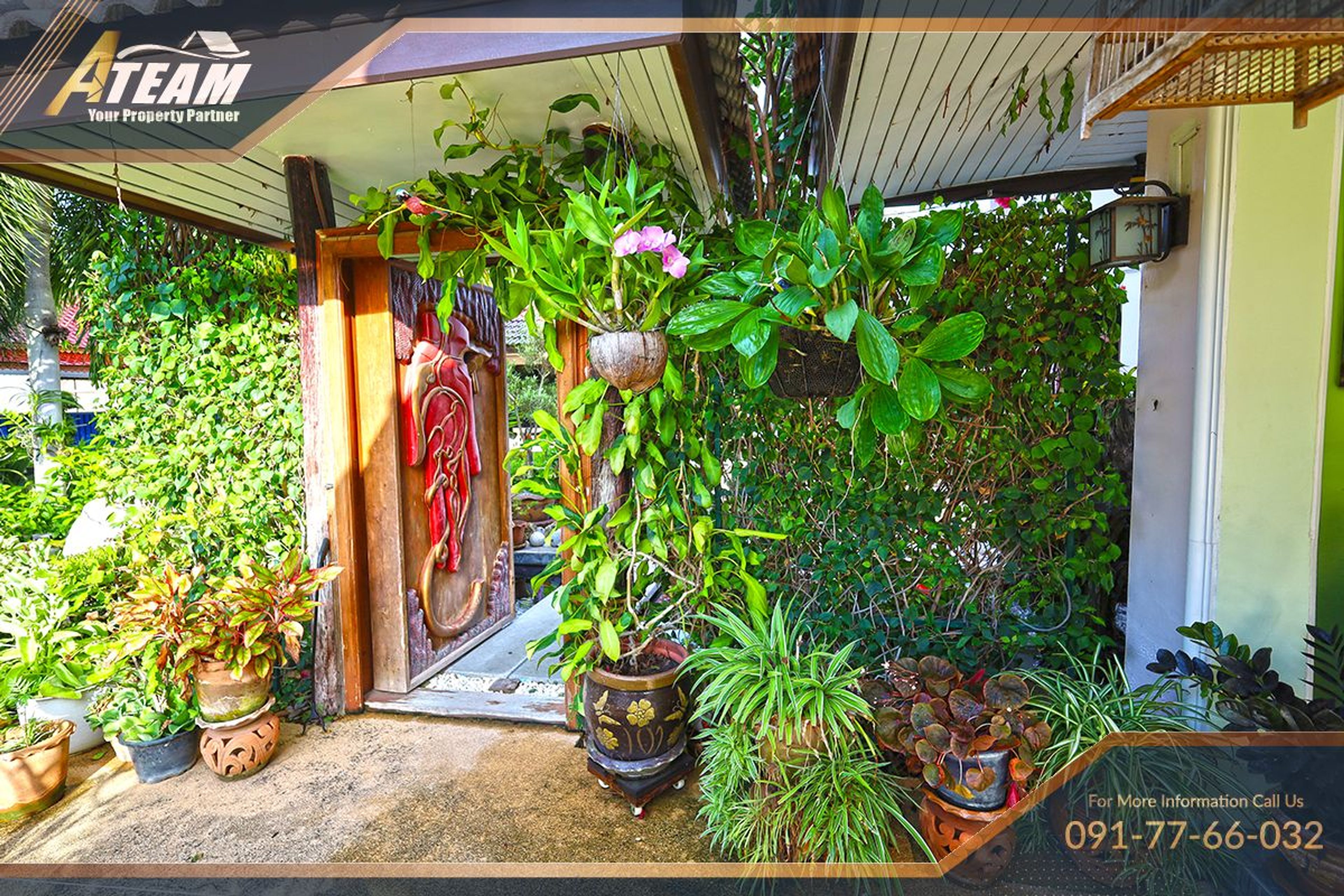 Unique Mansion on 1 Rai with incredible tropical  garden thumbnail 57