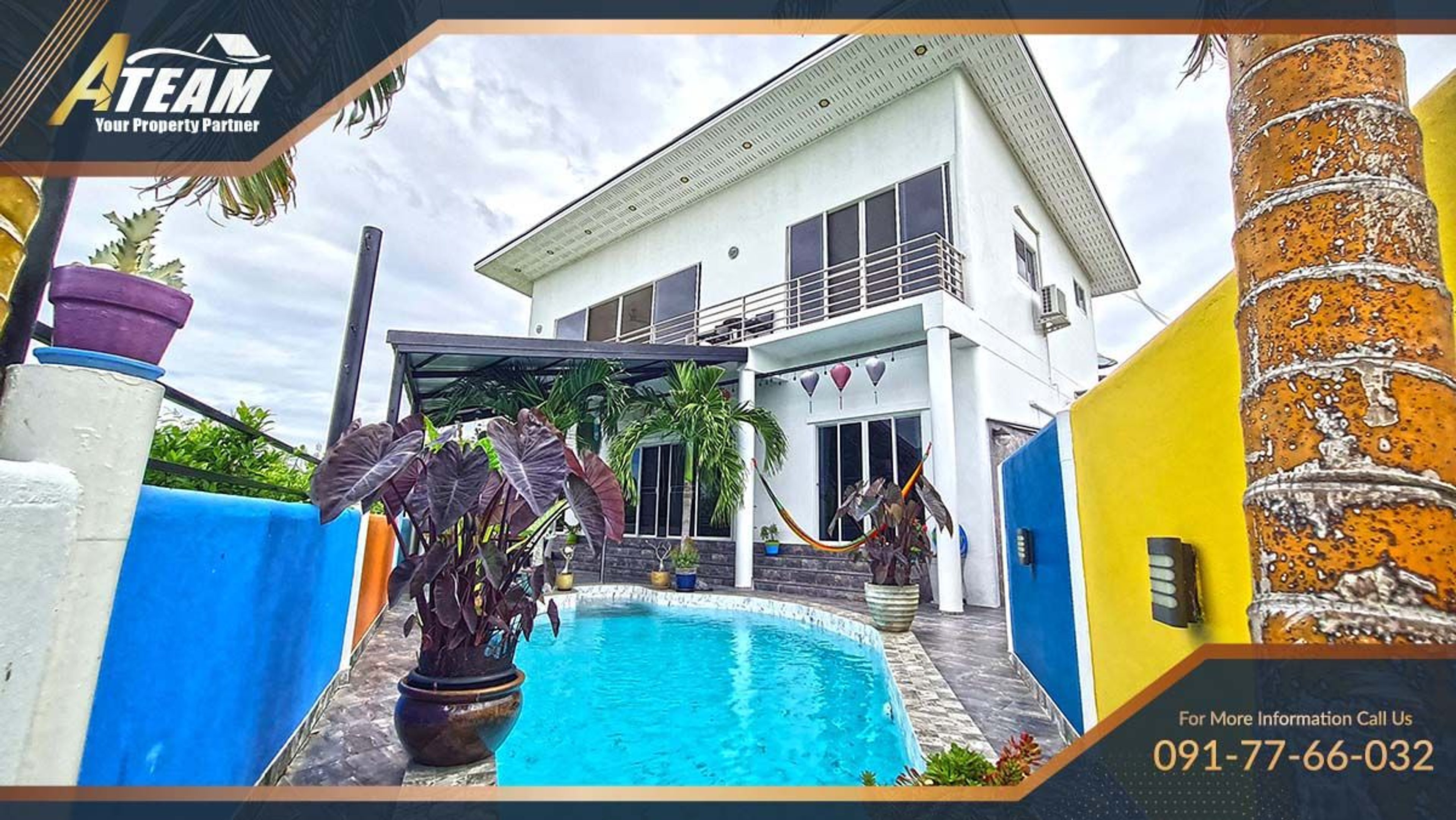 Cha Am impressive mountain view 2 story house with additional  584 Sqm