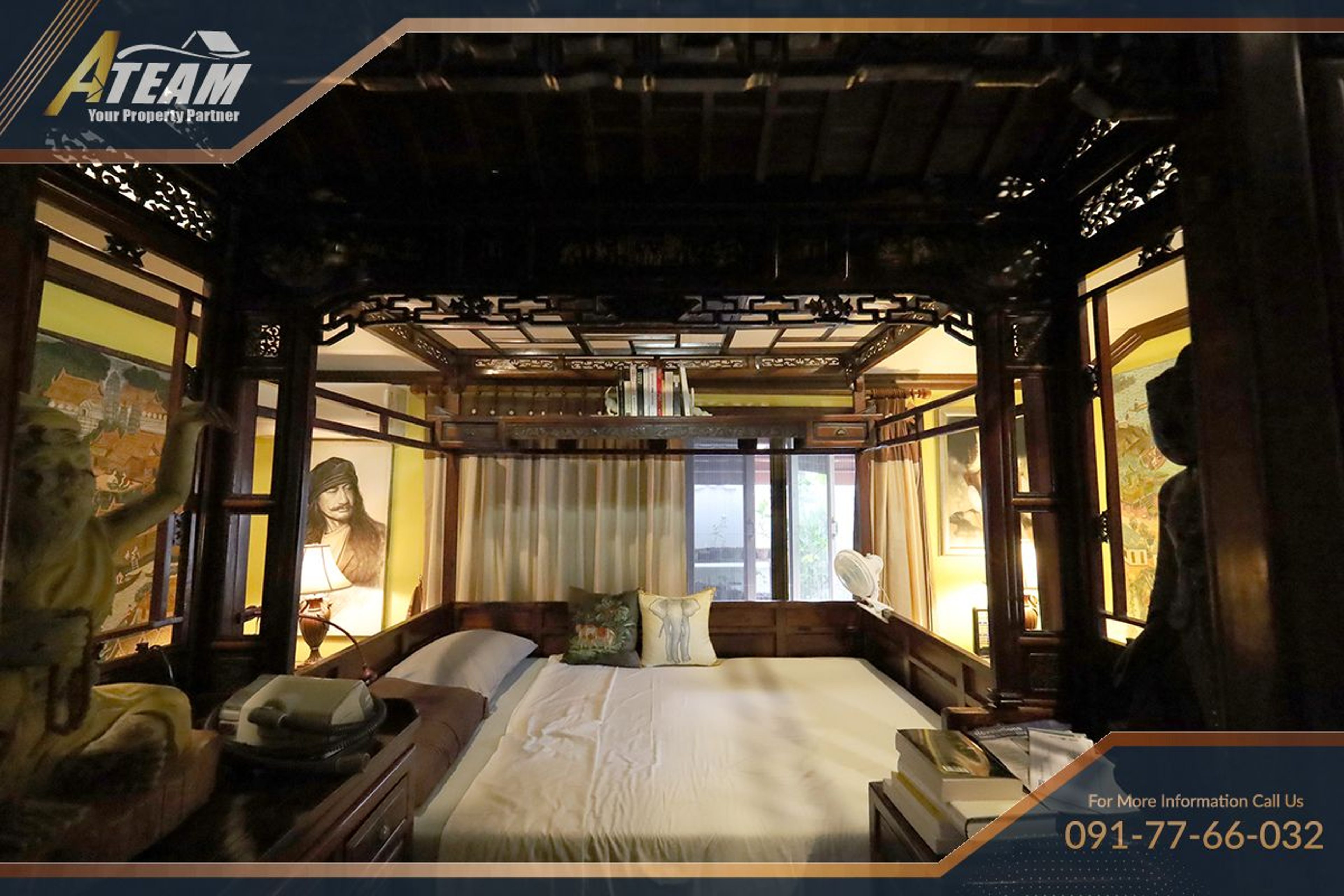 Unique Mansion on 1 Rai with incredible tropical  garden thumbnail 28