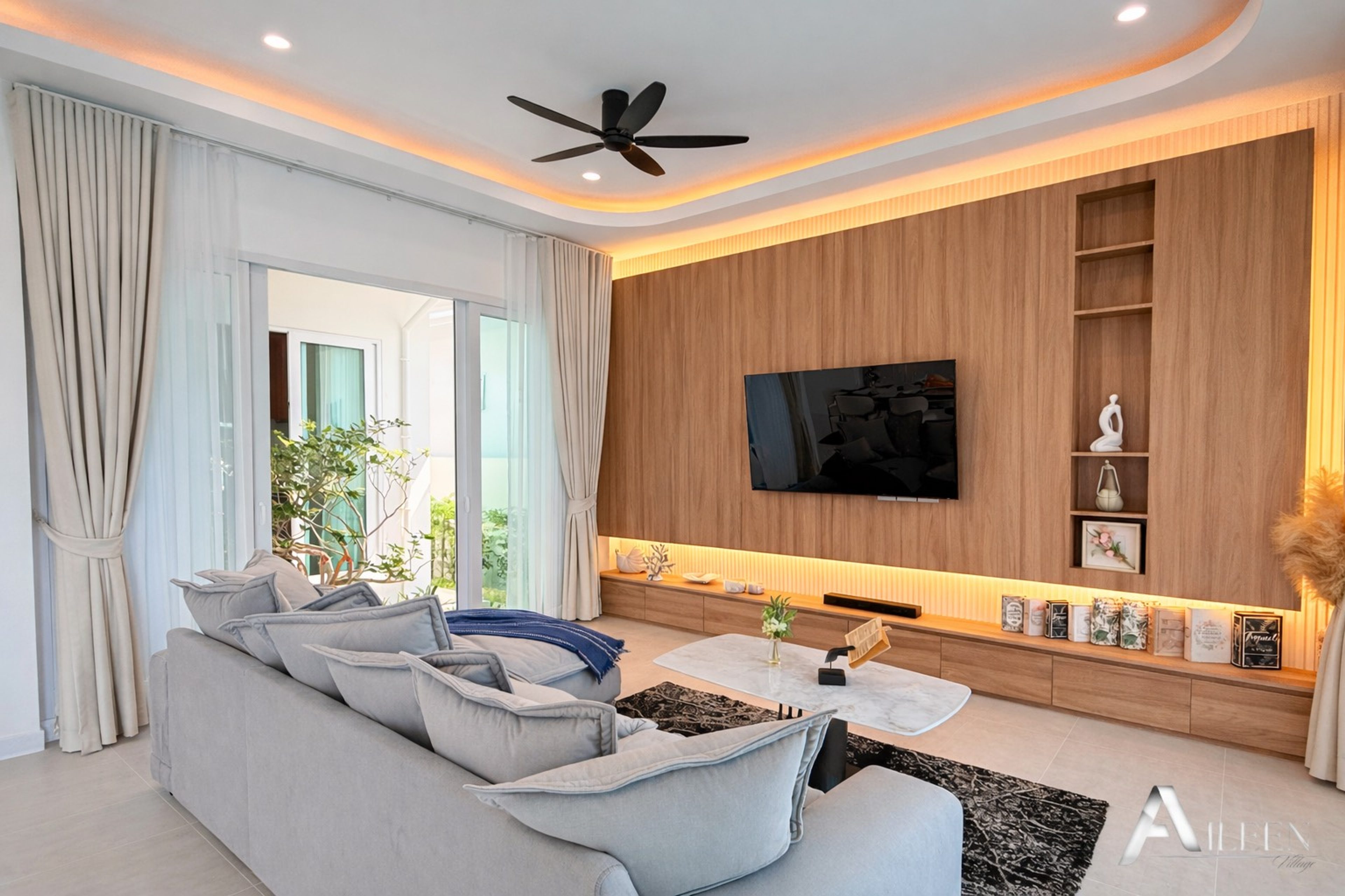 Beautyful 3 Bed 3 Bath Pool Villa in a peaceful residential area thumbnail 12