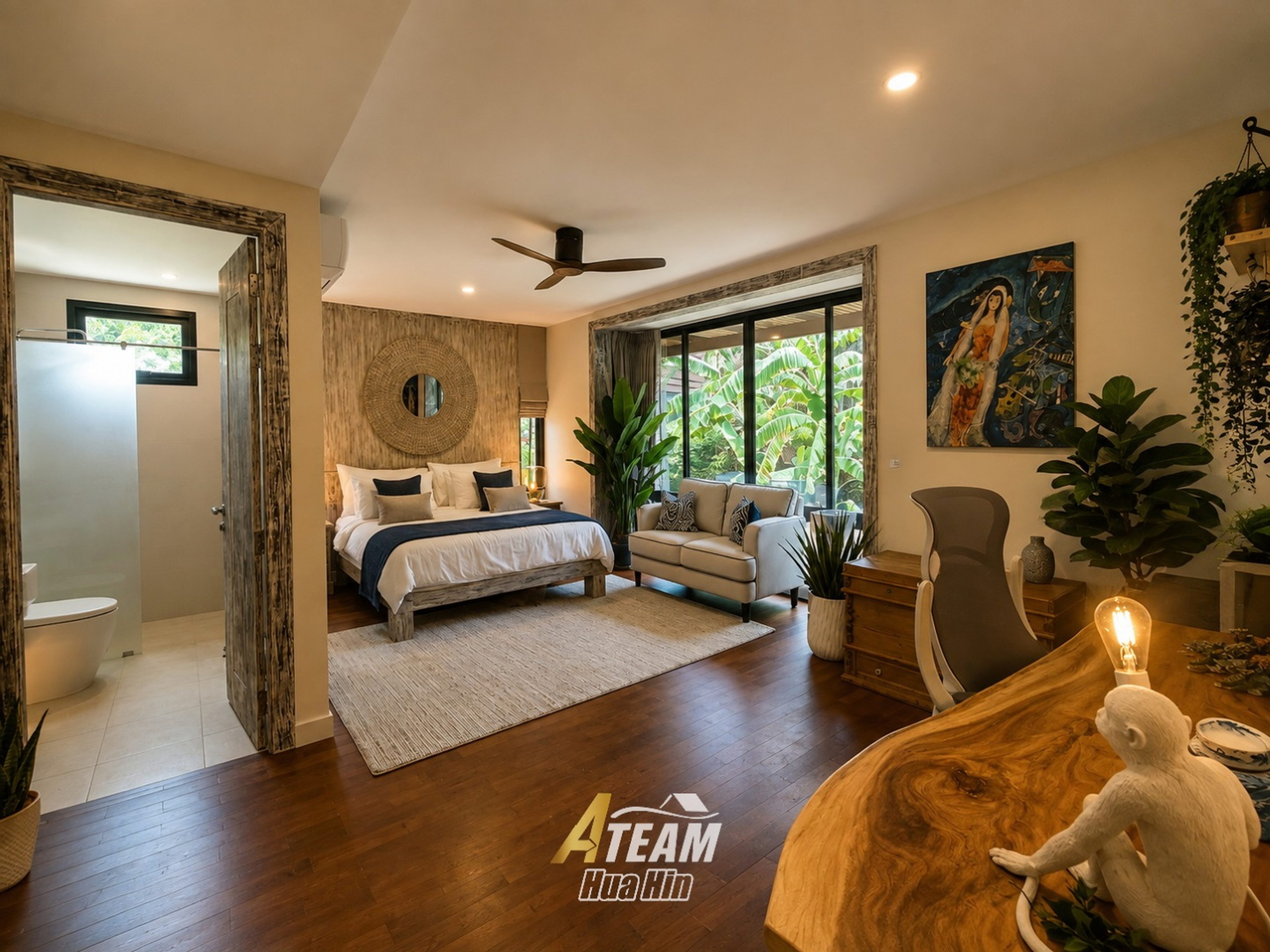 Spacious 3-Bedroom Pool Villa with Mountain Views – Panorama Village, Khao Tao thumbnail 82