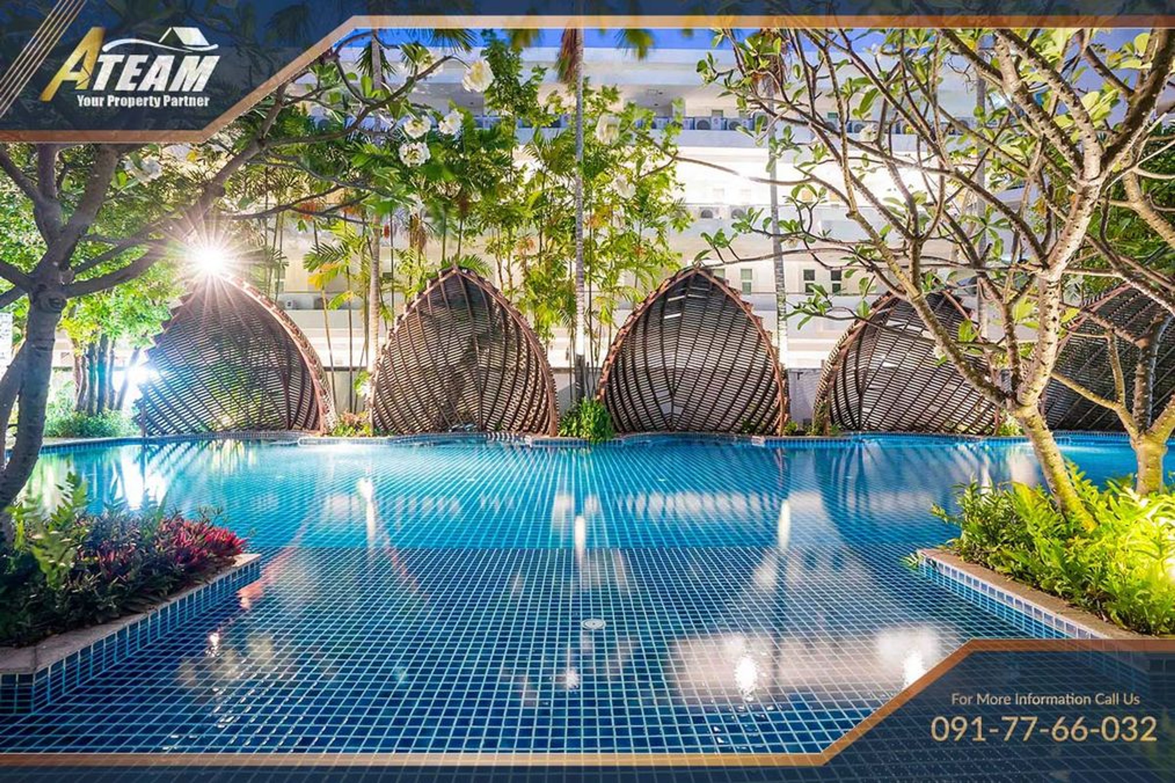 3-bedrooms 100 SQM Condo at Myconos (center Hua Hin) thumbnail 6