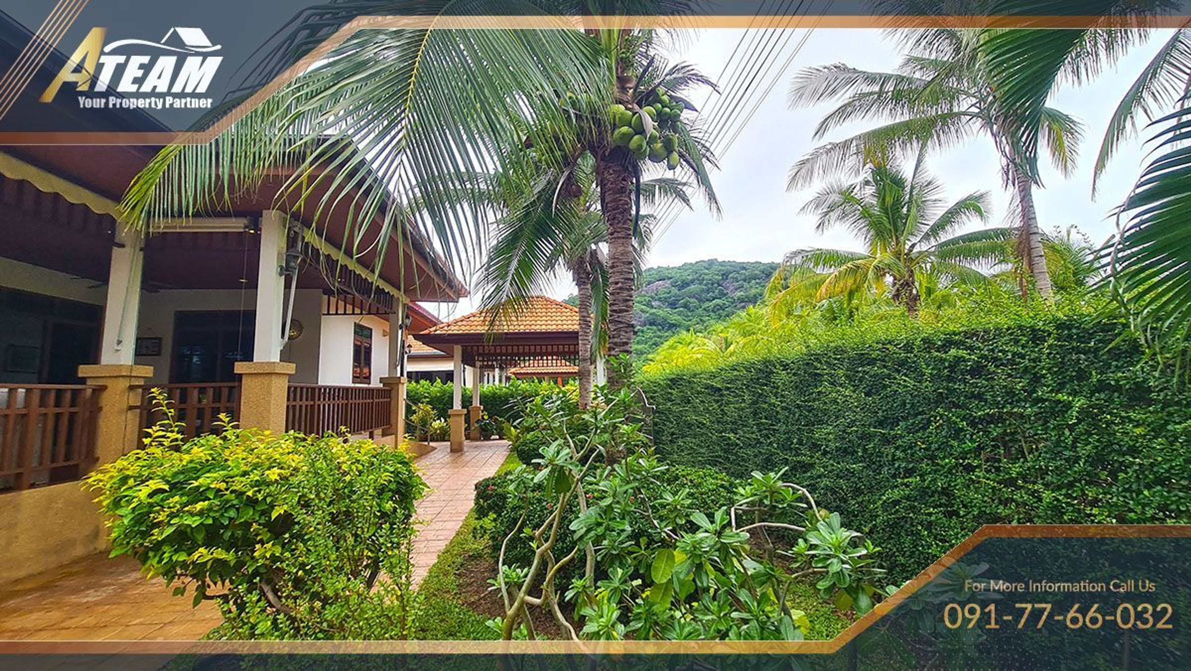 Charming house for sale overlooking the Khao Tao Mountains  thumbnail 37