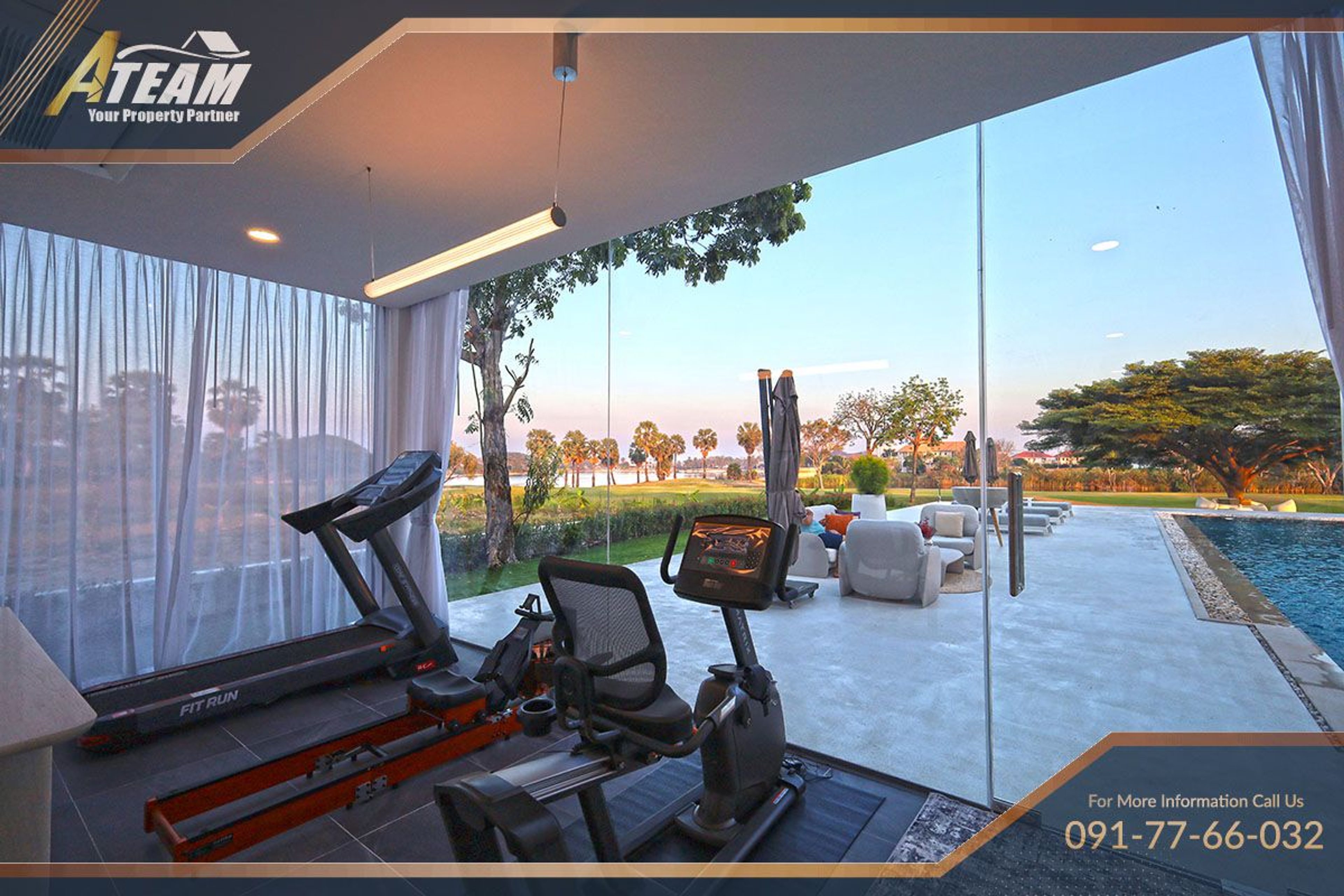  4-Bedroom, 5-Bathroom Luxury Pool Villa at Palm Hills Golf Course thumbnail 47