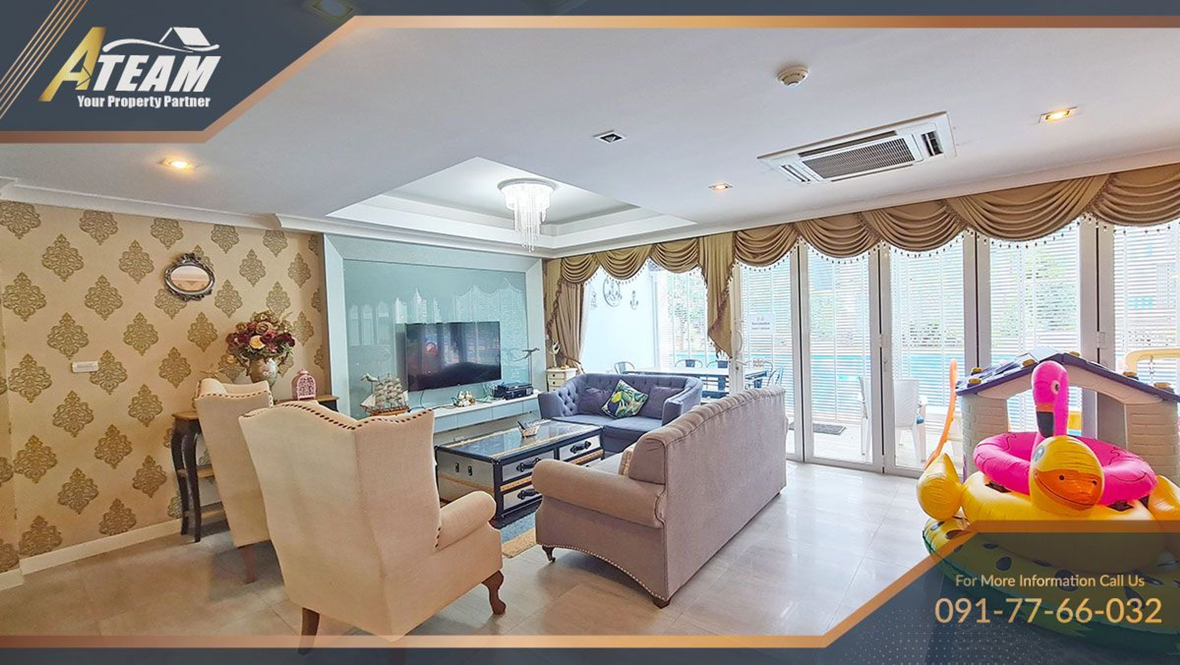 Apartment / Condo For Rent - - 3 Bedrooms - 4 Bathrooms - Price ฿99,90 thumbnail 10
