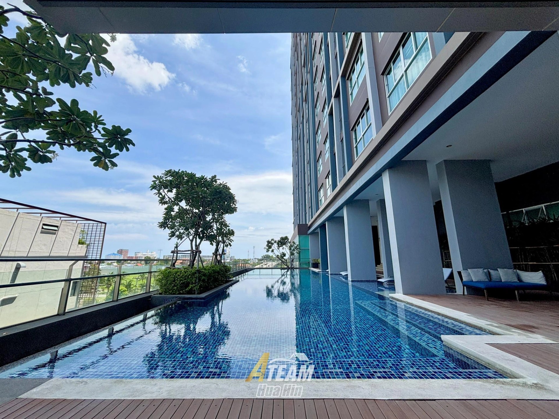 Appartement 1 chambre avec vue sur mer à vendre à Baan Kiang Fah - 24e étage
