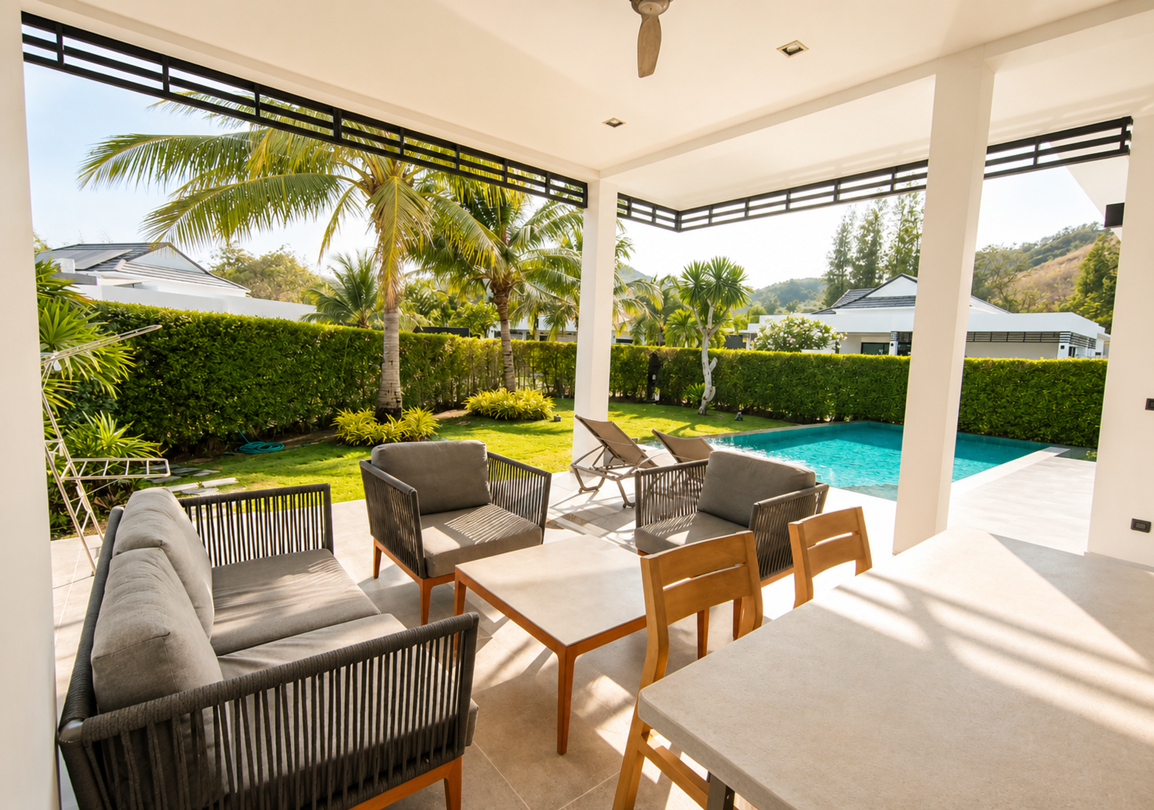Relaxing 4-Bedroom Private Pool Villa at Sivana Hideaway Hua Hin thumbnail 3