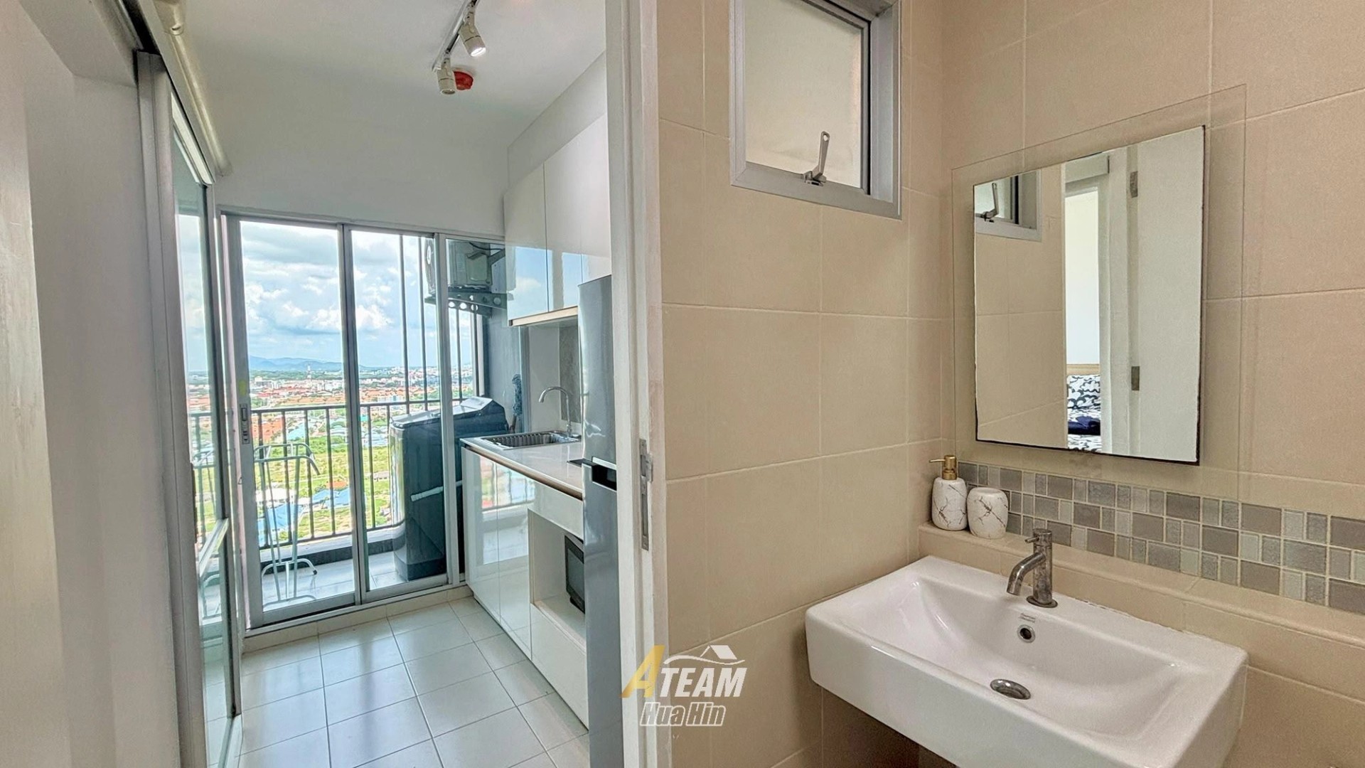 Appartement 1 chambre avec vue sur mer à vendre à Baan Kiang Fah - 24e étage