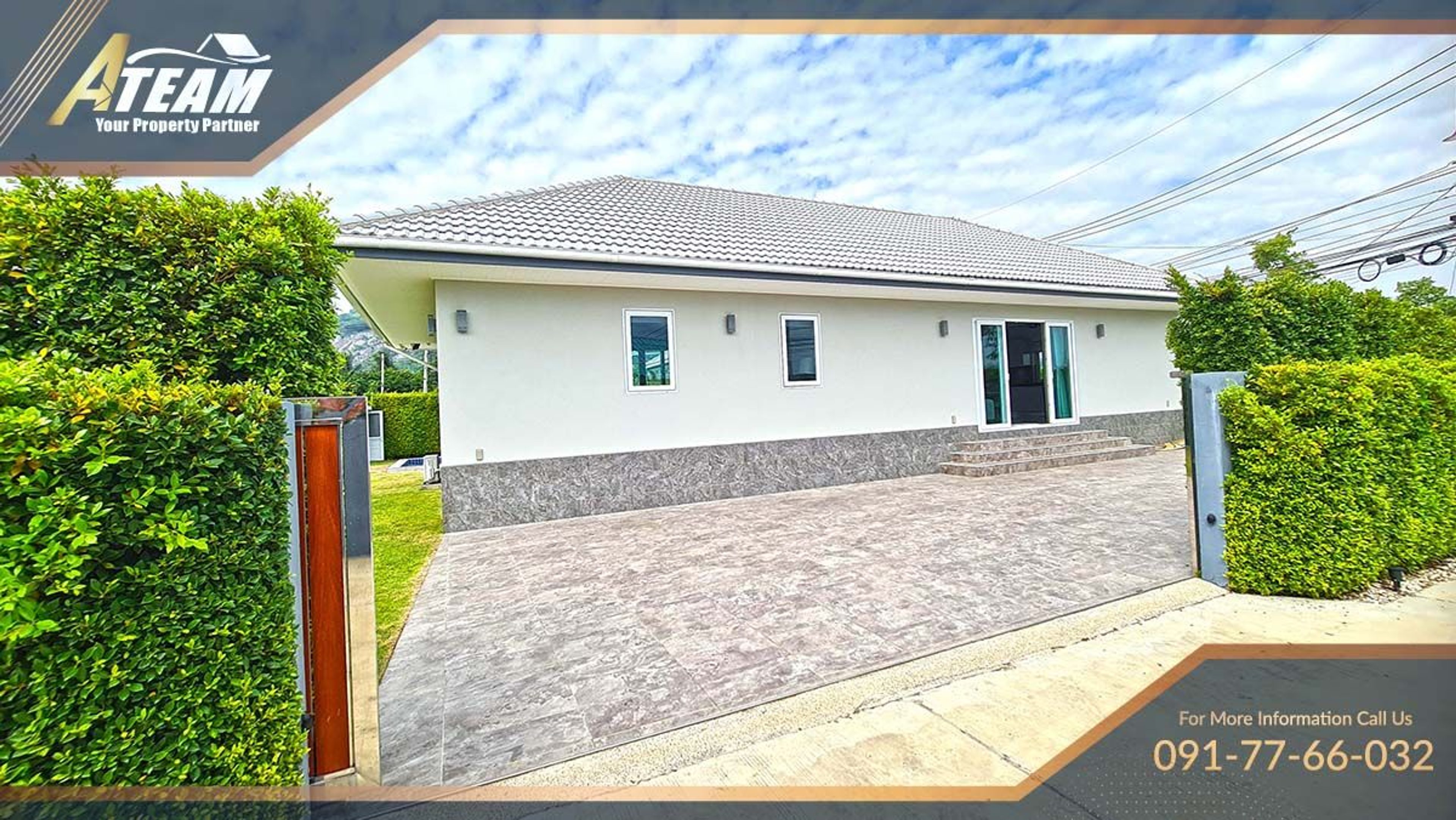 3 bed pool villa with mountain view Khao Tao, Hua Hin thumbnail 4