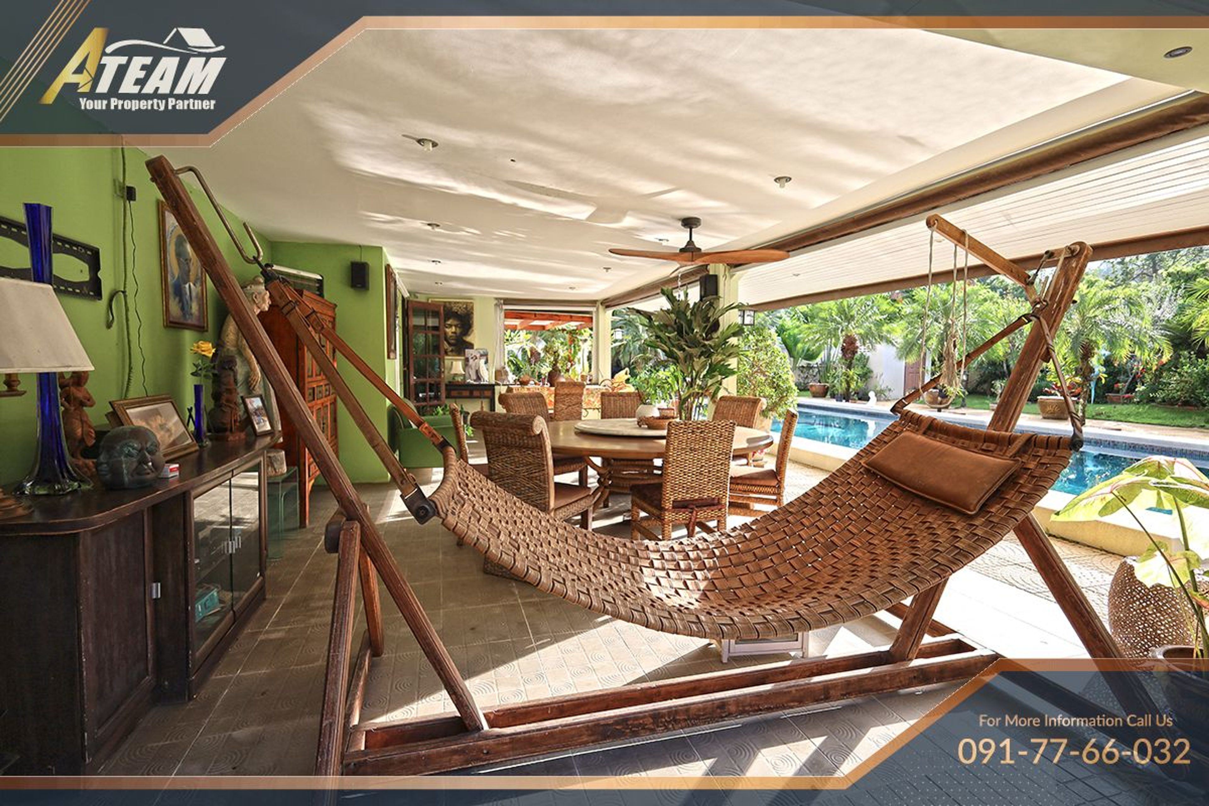 Unique Mansion on 1 Rai with incredible tropical  garden thumbnail 59