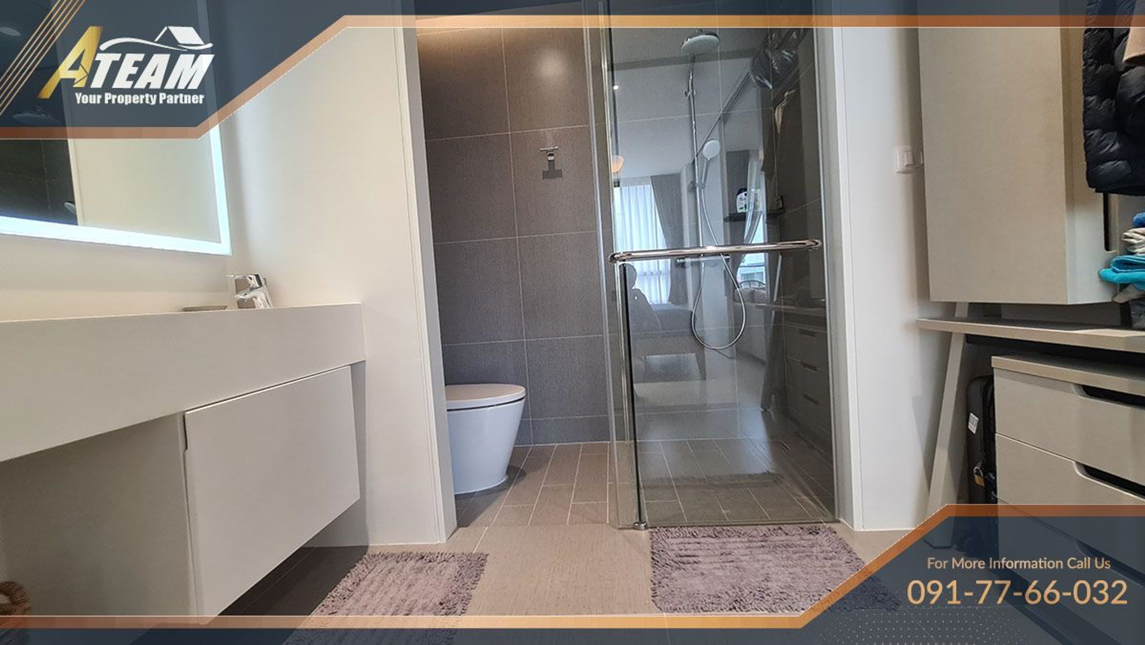 Apartment / Condo For Rent - - 1 Bedroom - 1 Bathroom - Price ฿30,000  thumbnail 17