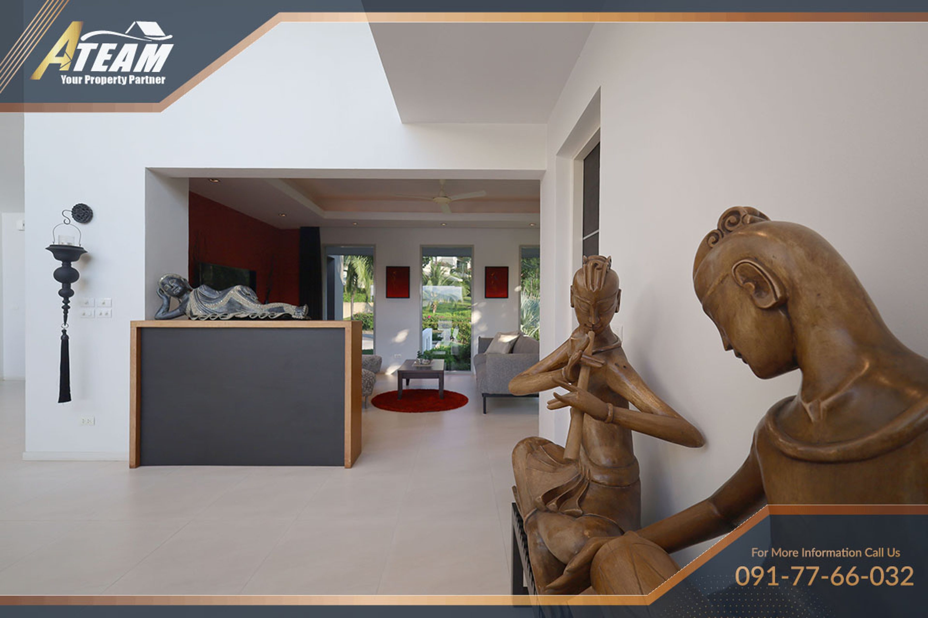 Unique Design  5 Bedroom Villa with stunning  golf view at Palm Hills thumbnail 29