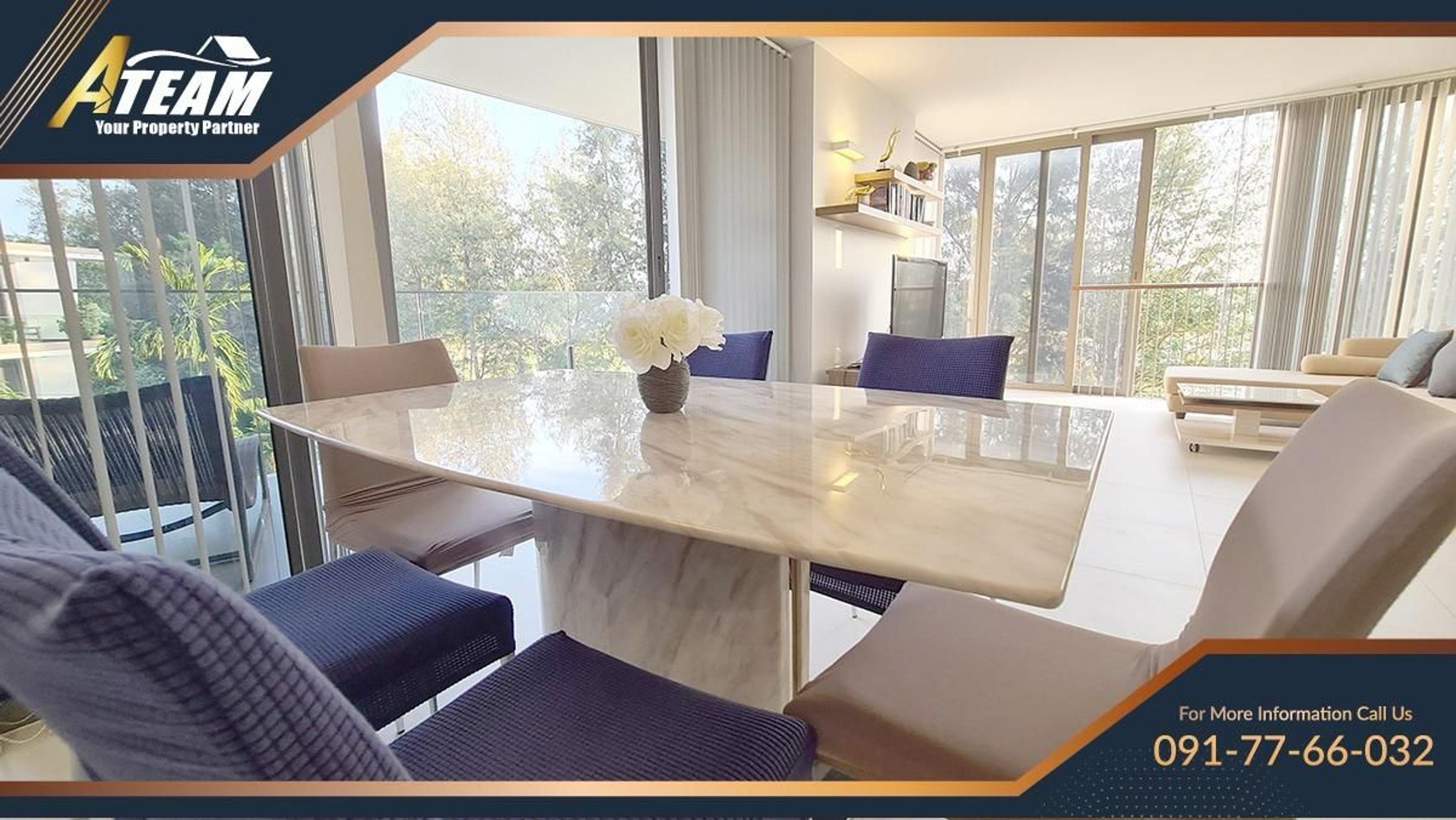 Modern 3 bed condo with golf view thumbnail 12